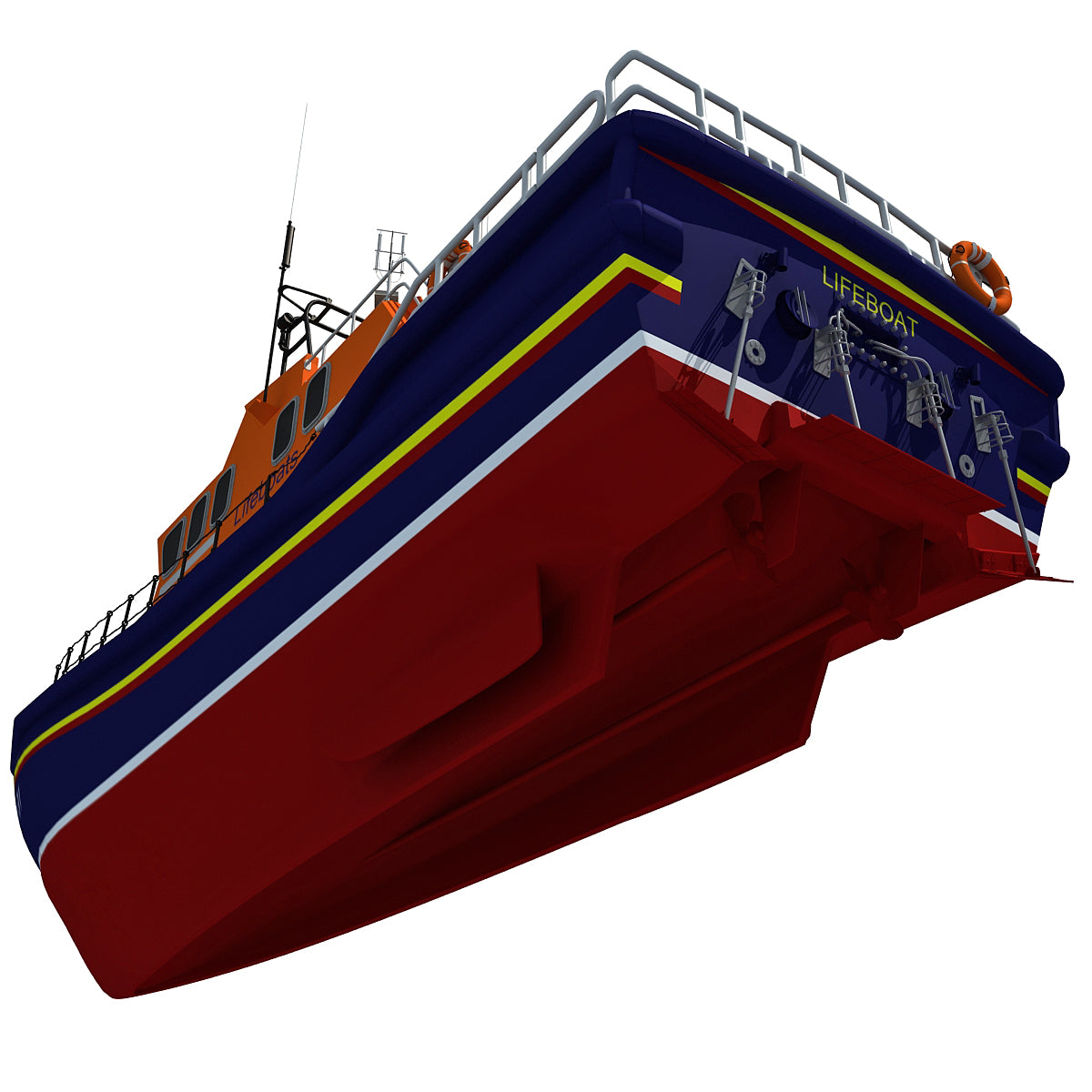 Lifeboat 3D Model