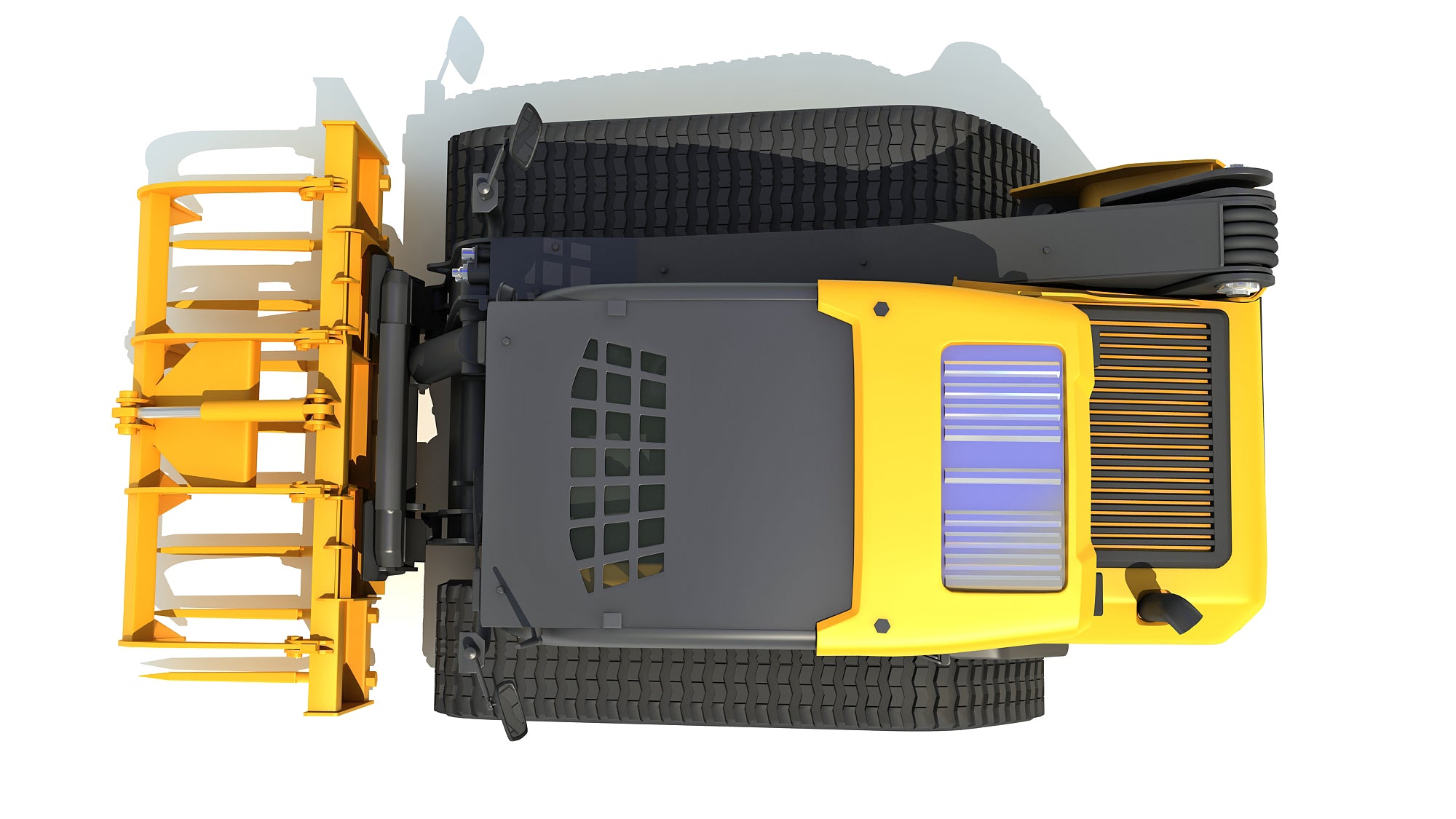 Skid Steer Loader Manure Fork