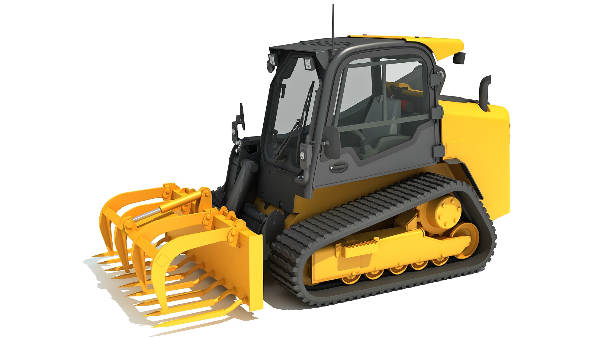 Skid Steer Loader Manure Fork
