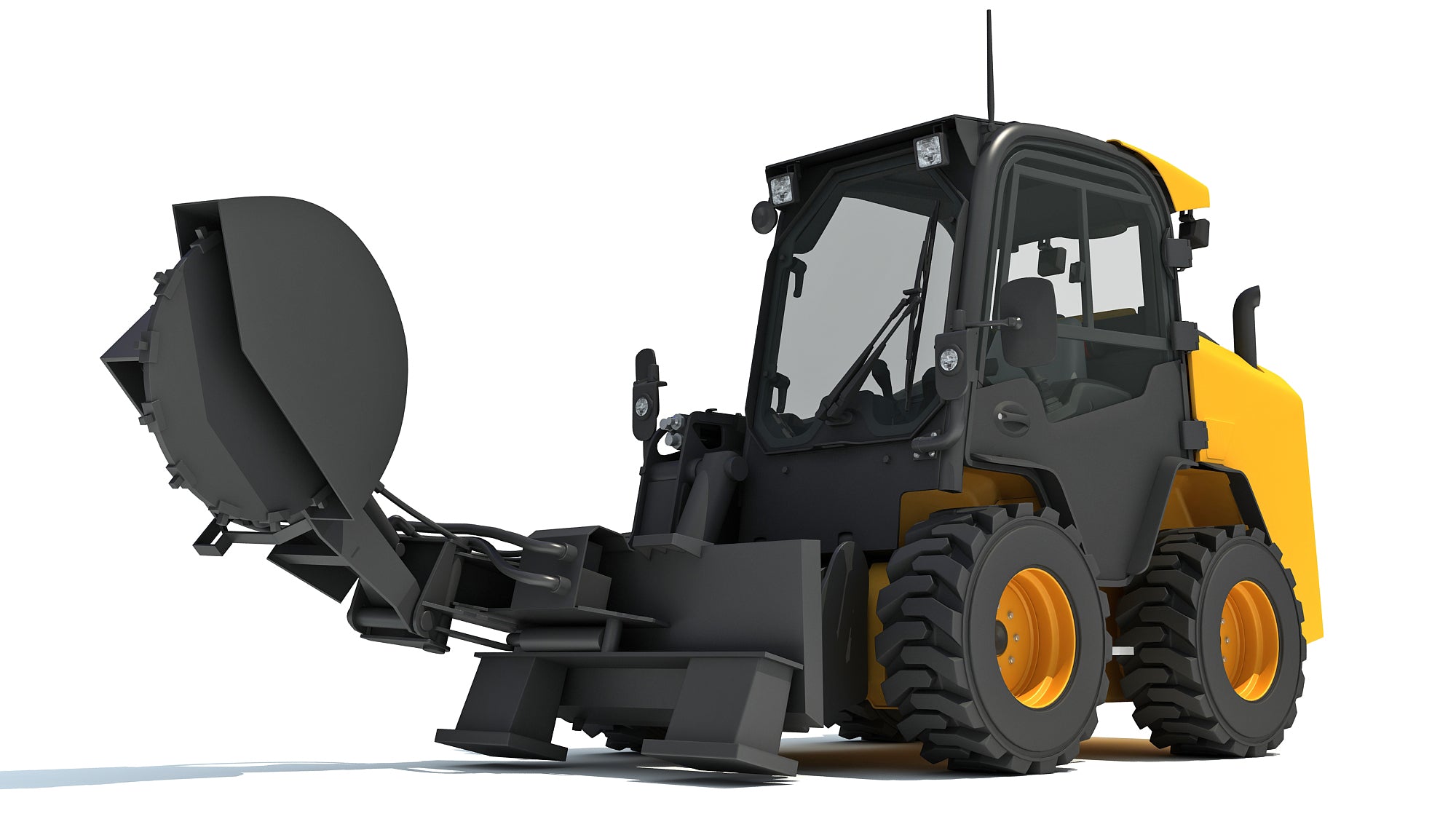 Skid Steer Stump Grinder Cutter