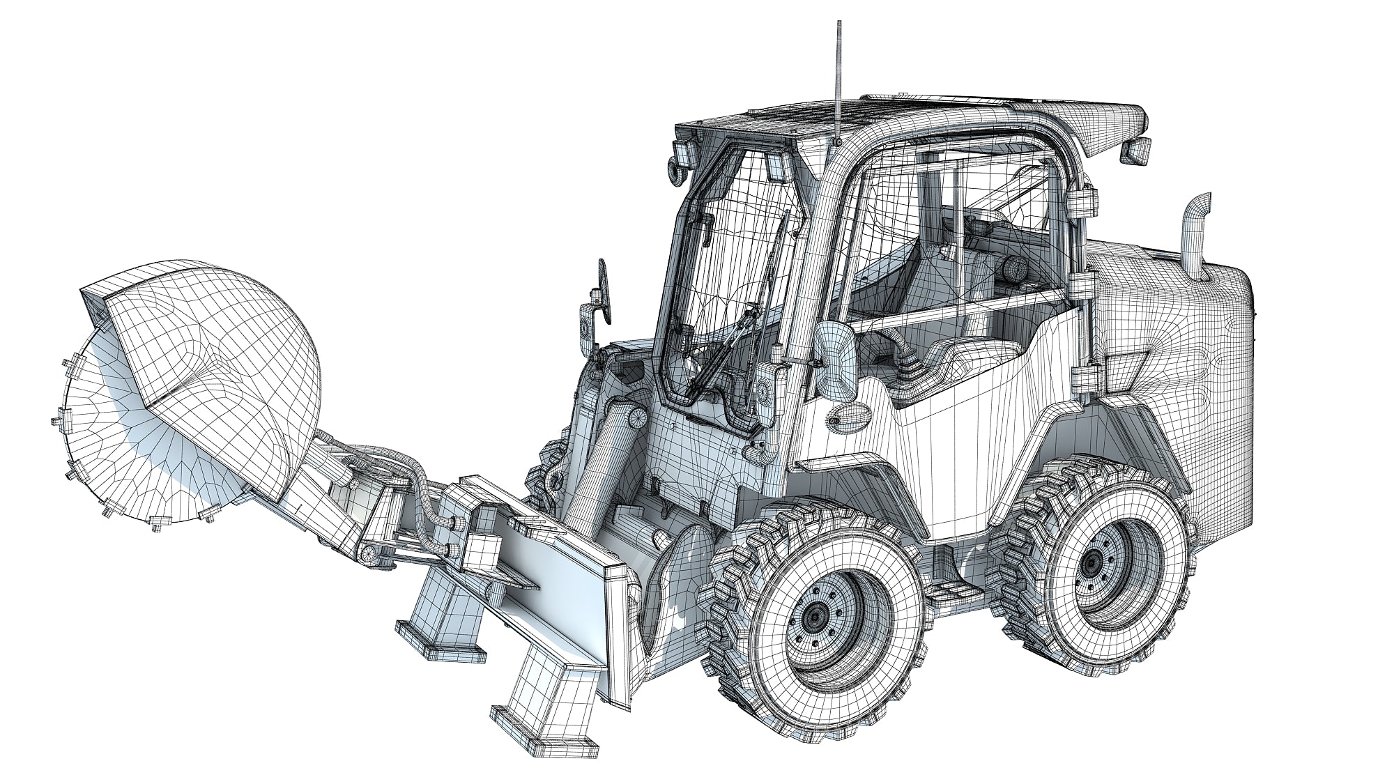 Skid Steer Stump Grinder Cutter