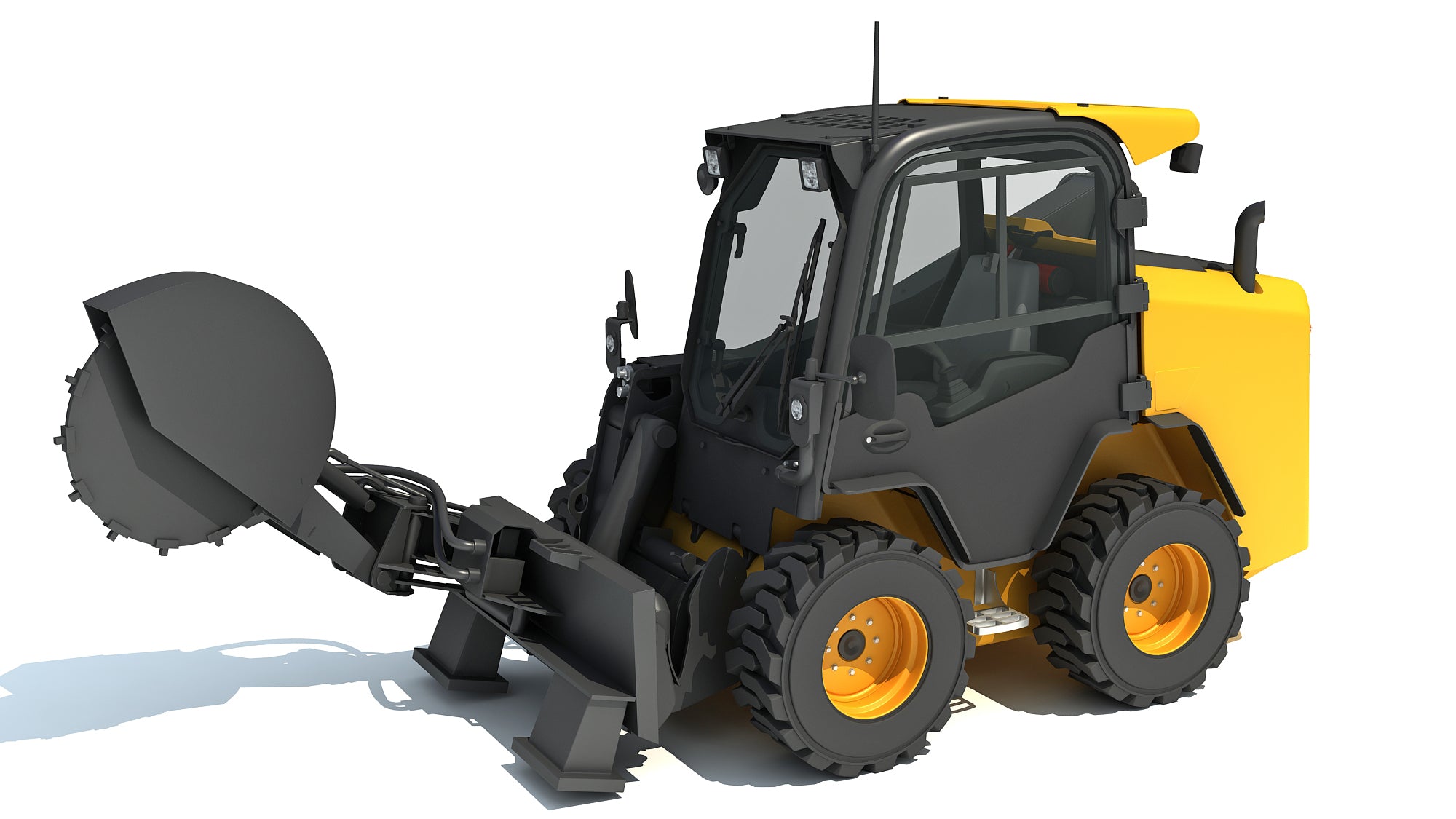 Skid Steer Stump Grinder Cutter