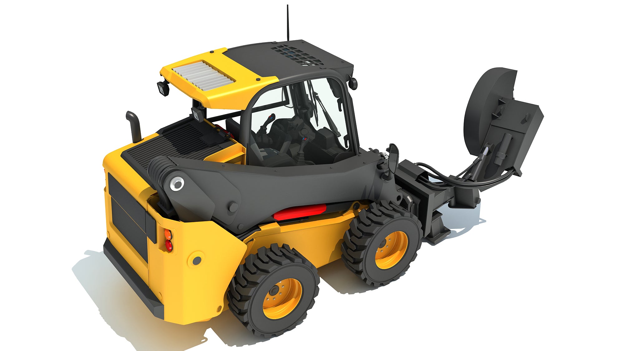 Skid Steer Stump Grinder Cutter