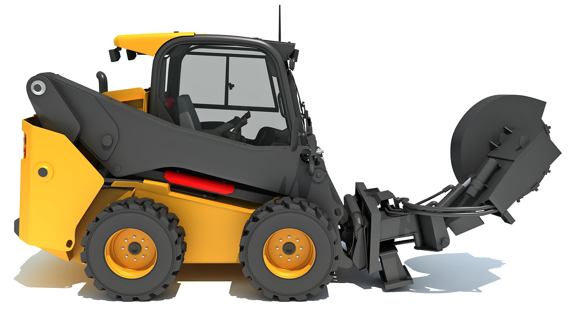 Skid Steer Stump Grinder Cutter