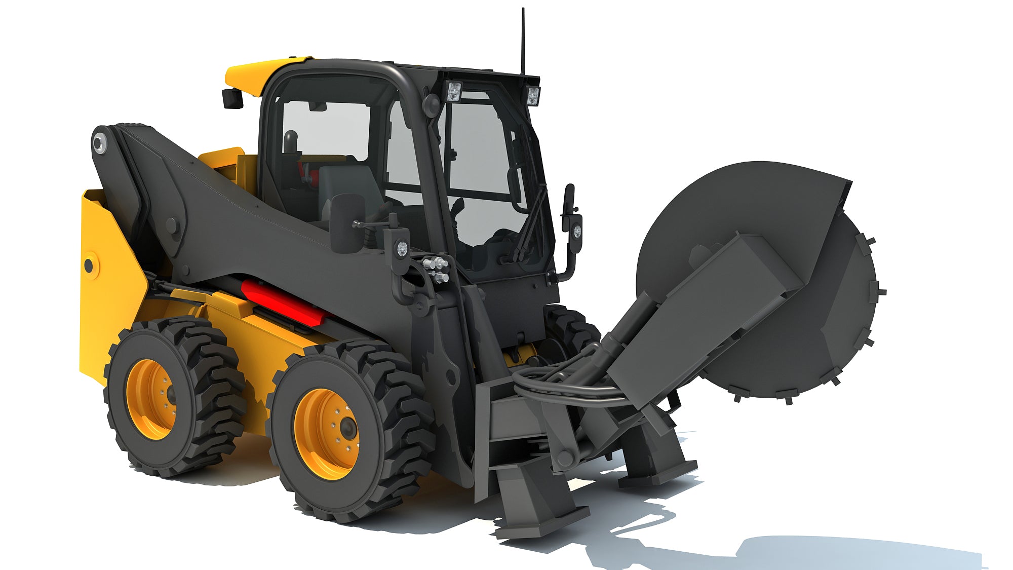 Skid Steer Stump Grinder Cutter
