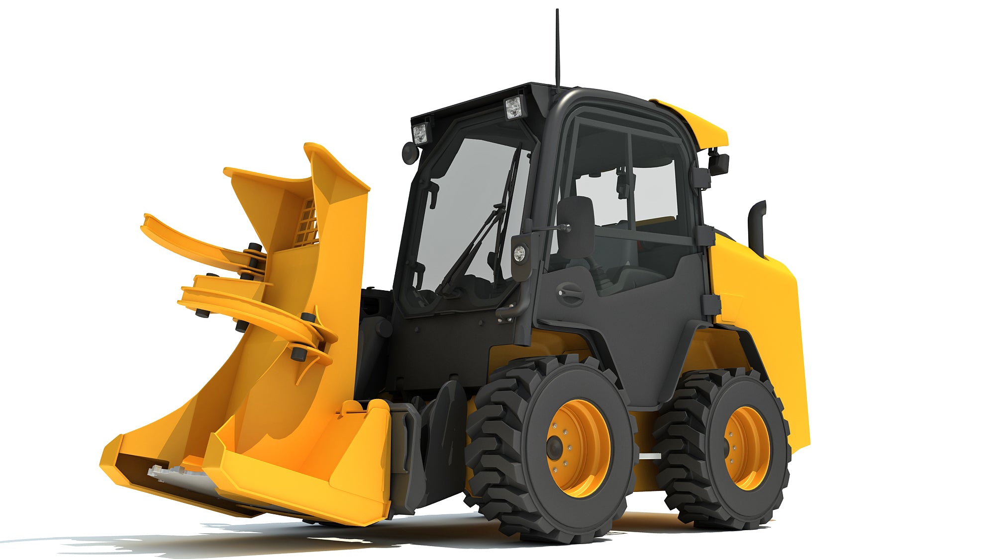 Skid Steer Loader Tree Cutter