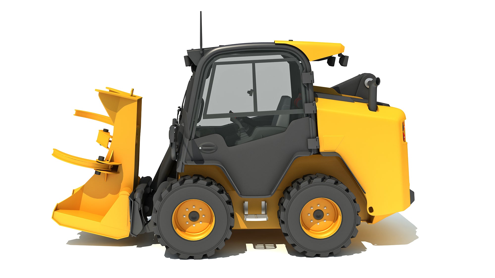 Skid Steer Loader Tree Cutter