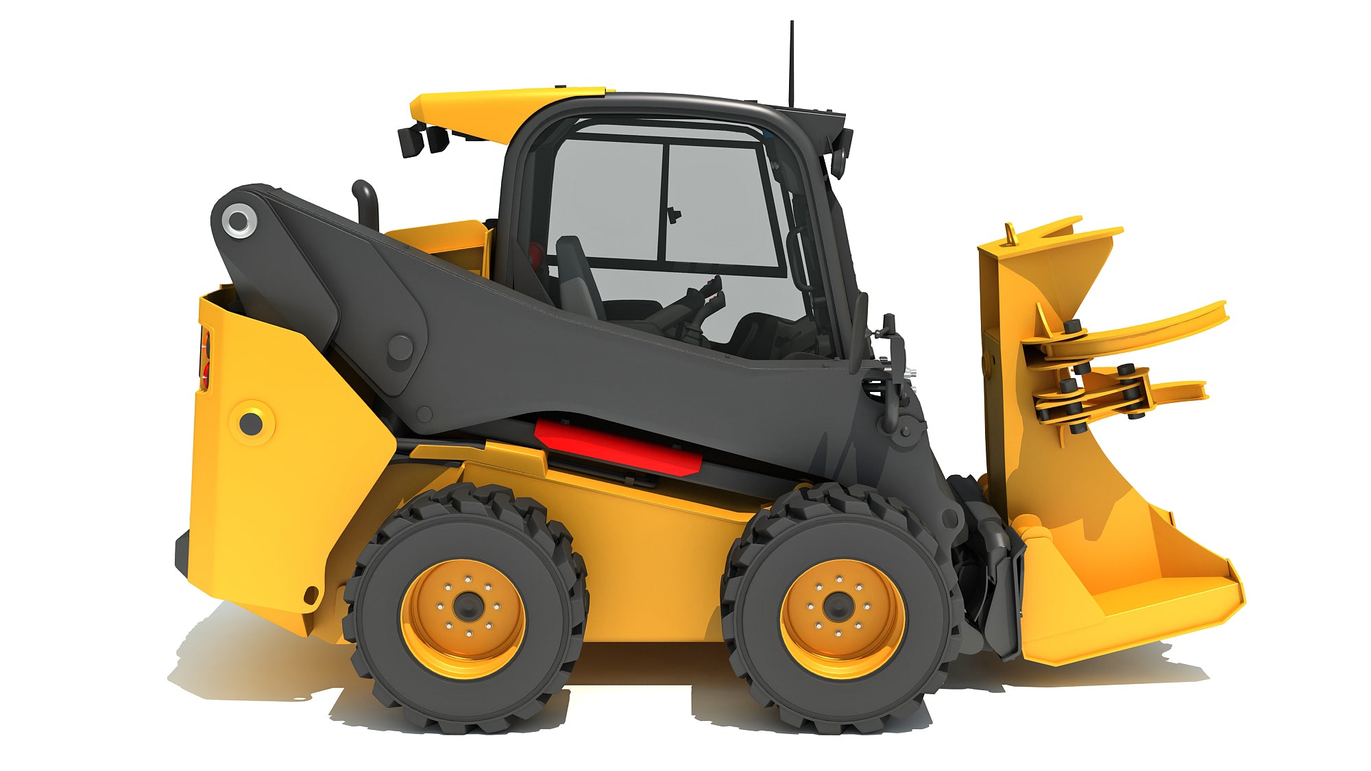 Skid Steer Loader Tree Cutter