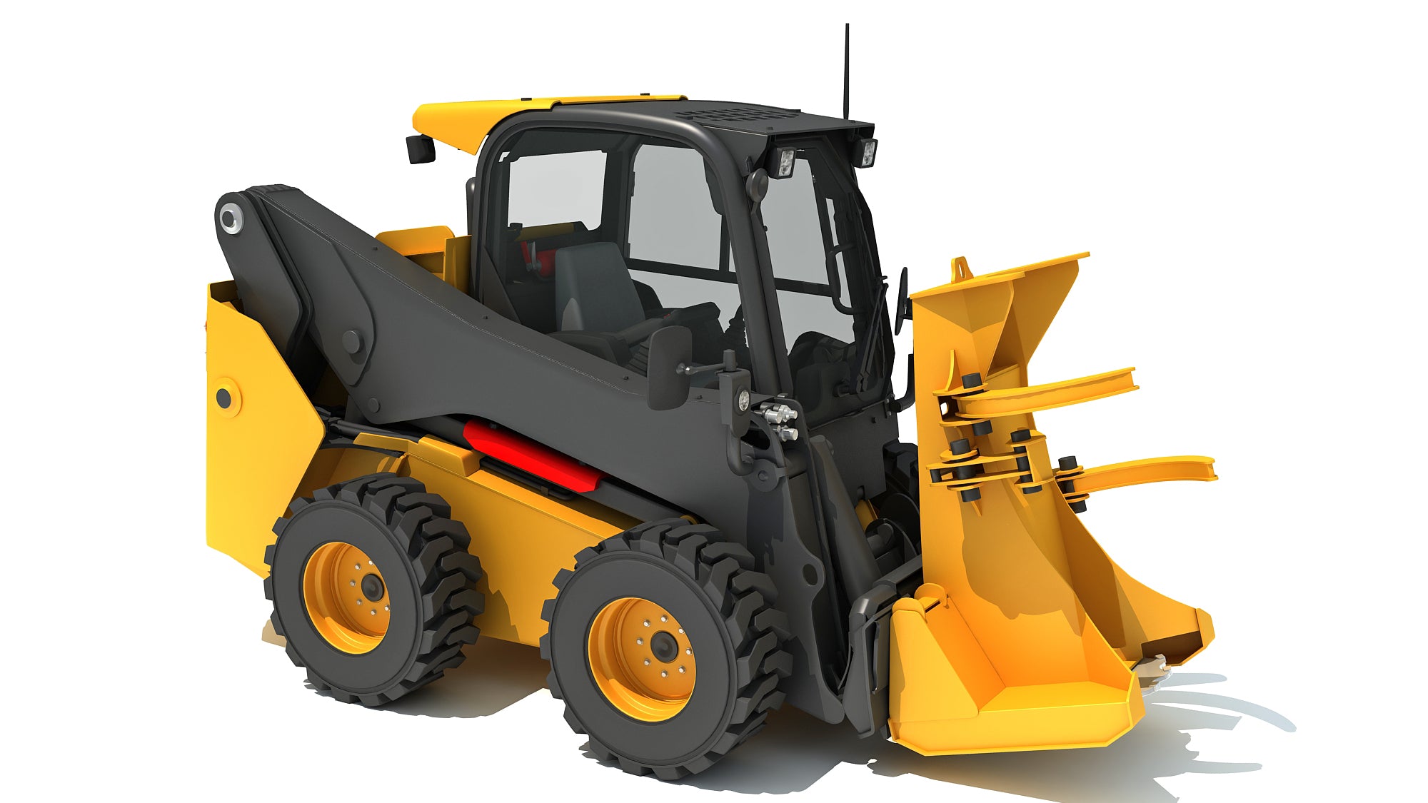 Skid Steer Loader Tree Cutter