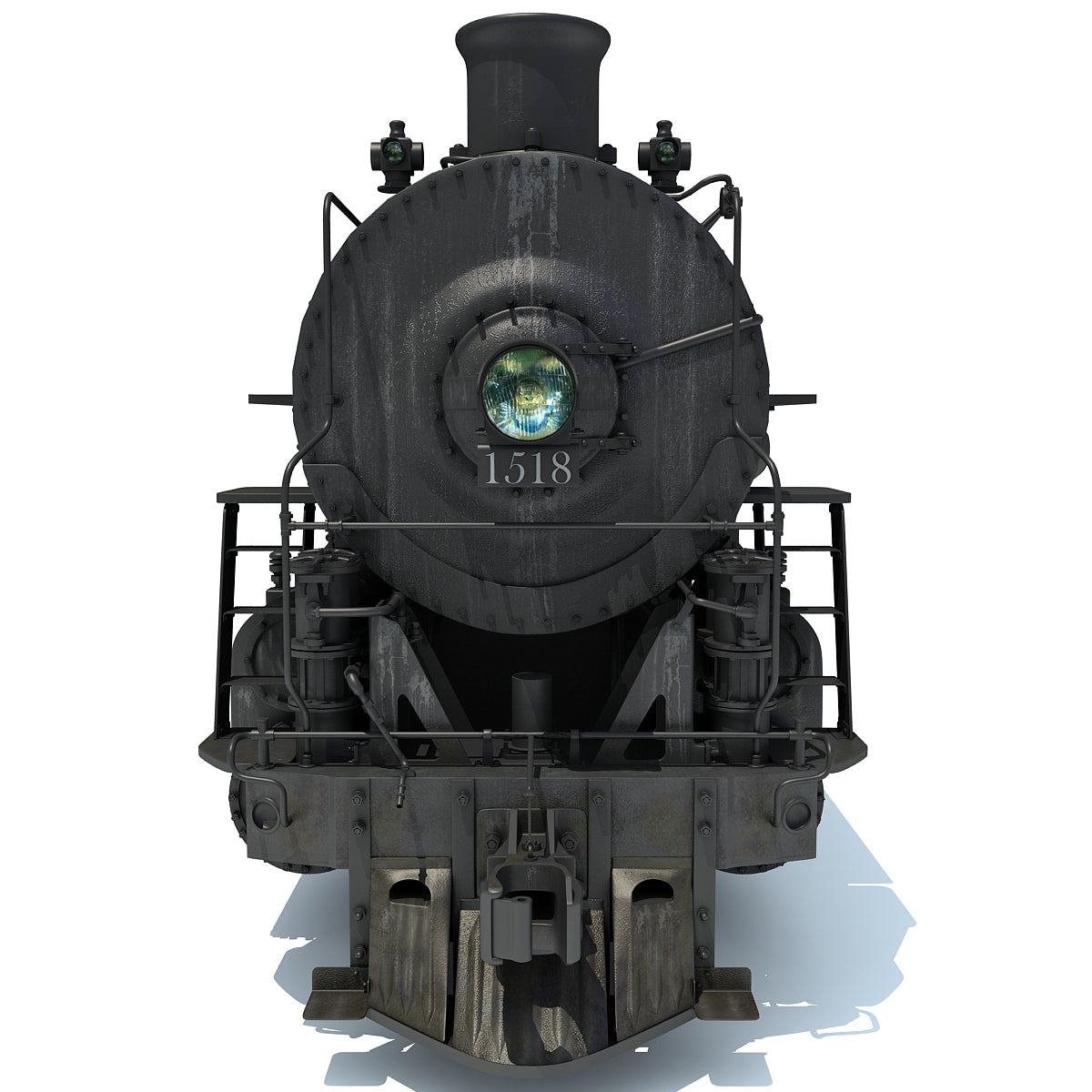 Steam Locomotive 3D Models