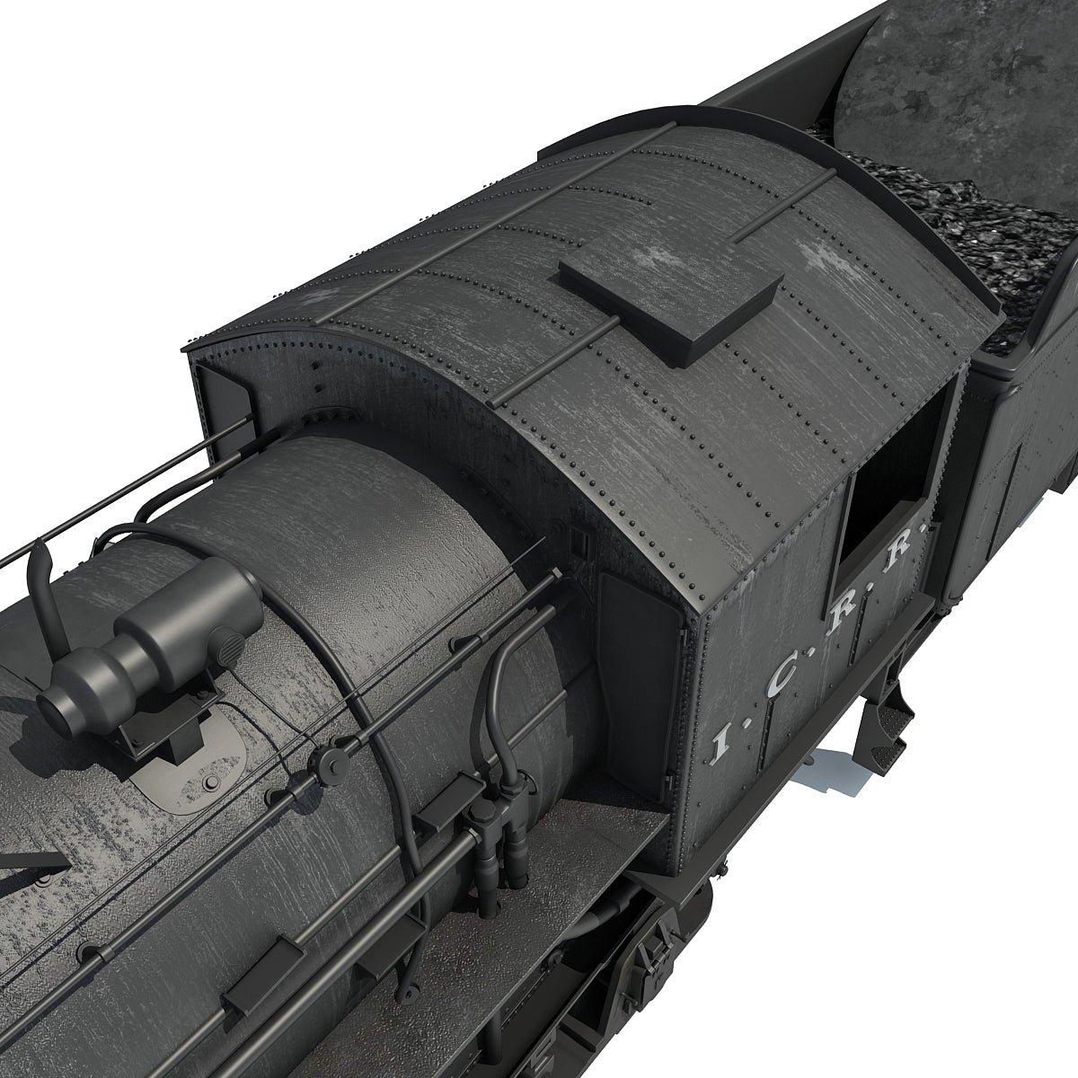 Steam Locomotive 3D Models