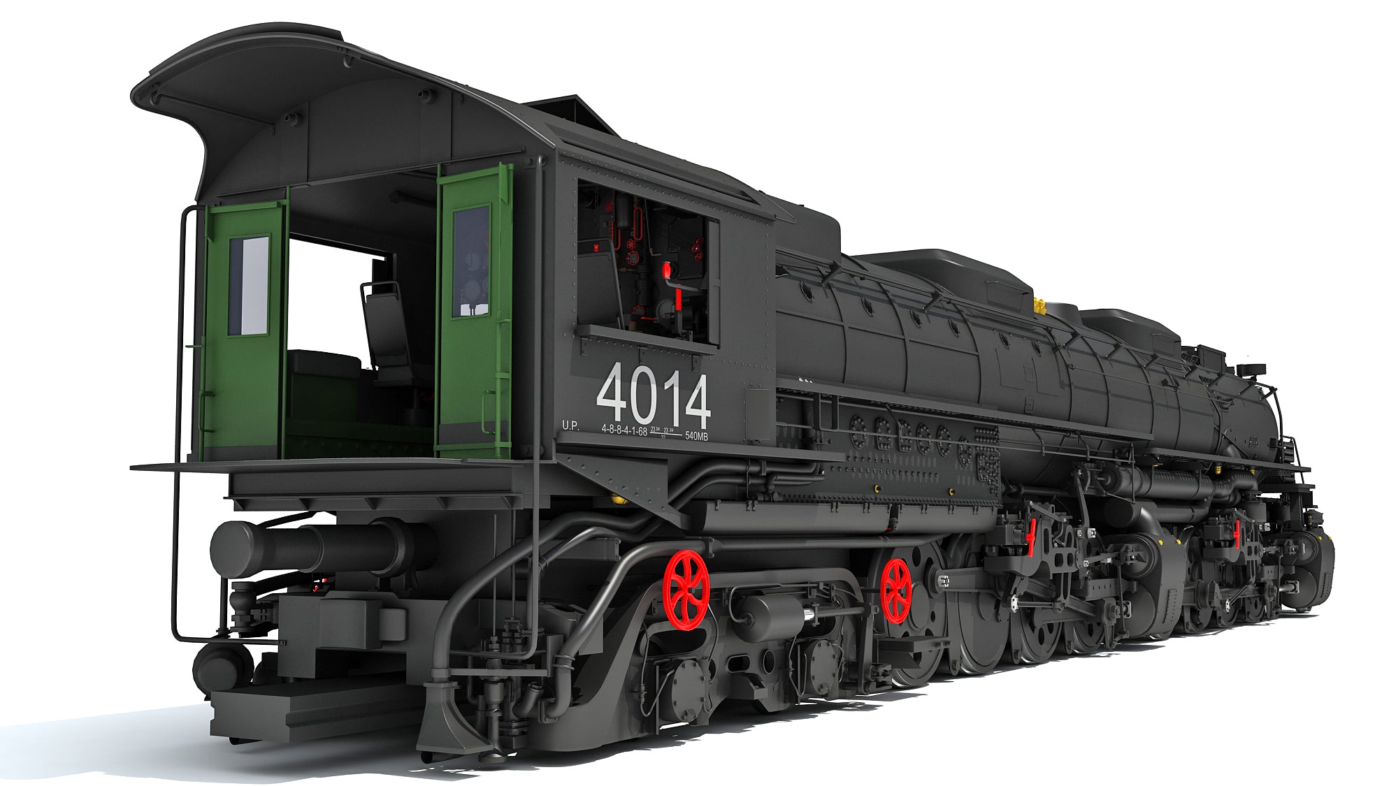 Steam Locomotive Big Boy Train
