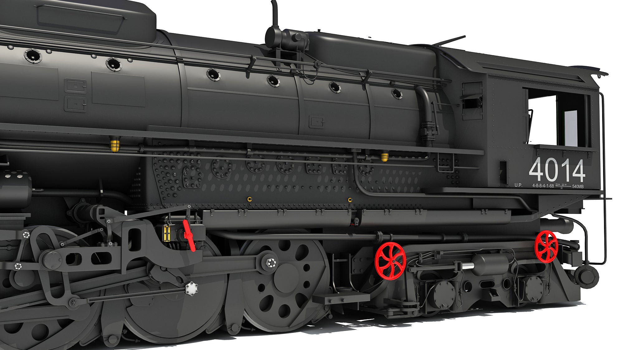 Steam Locomotive Big Boy Train