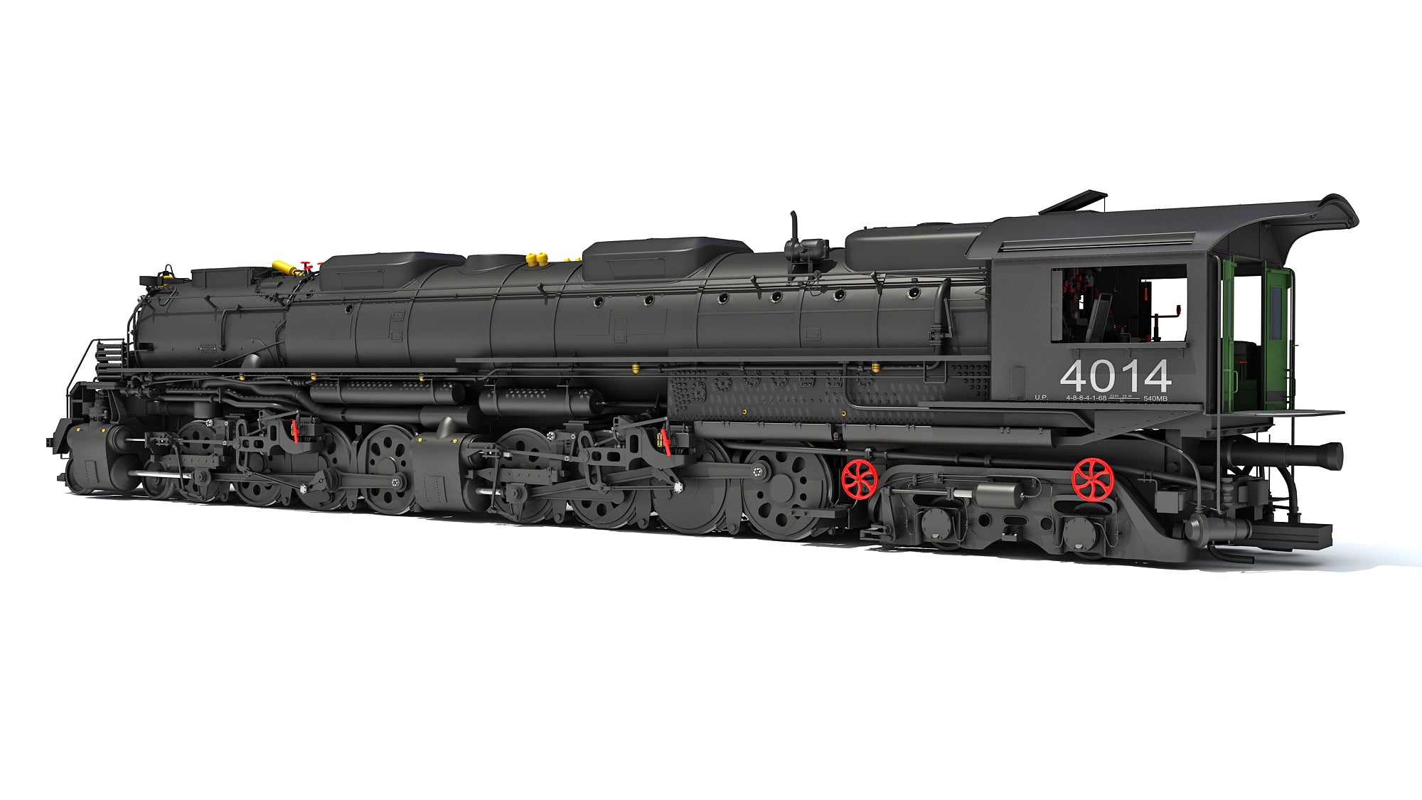 Steam Locomotive Big Boy Train