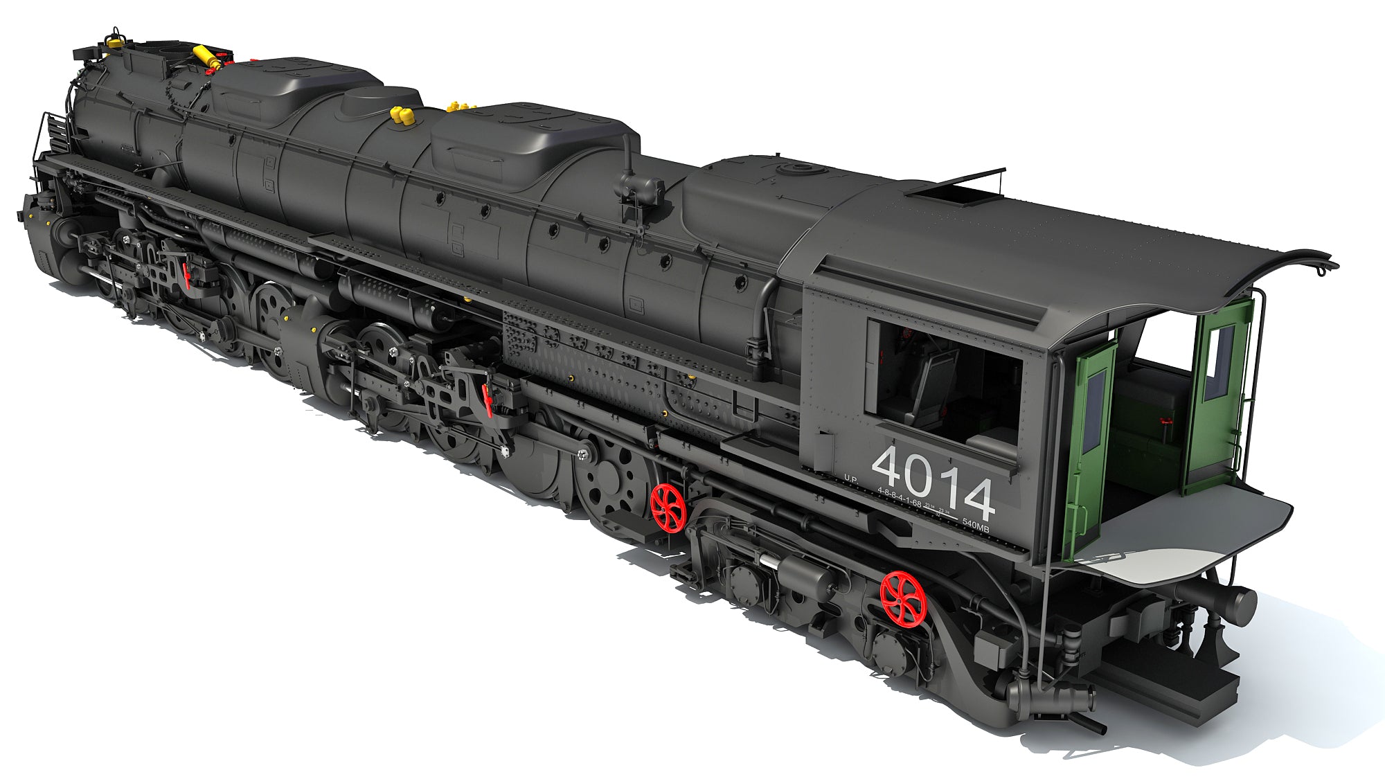 Steam Locomotive Big Boy Train