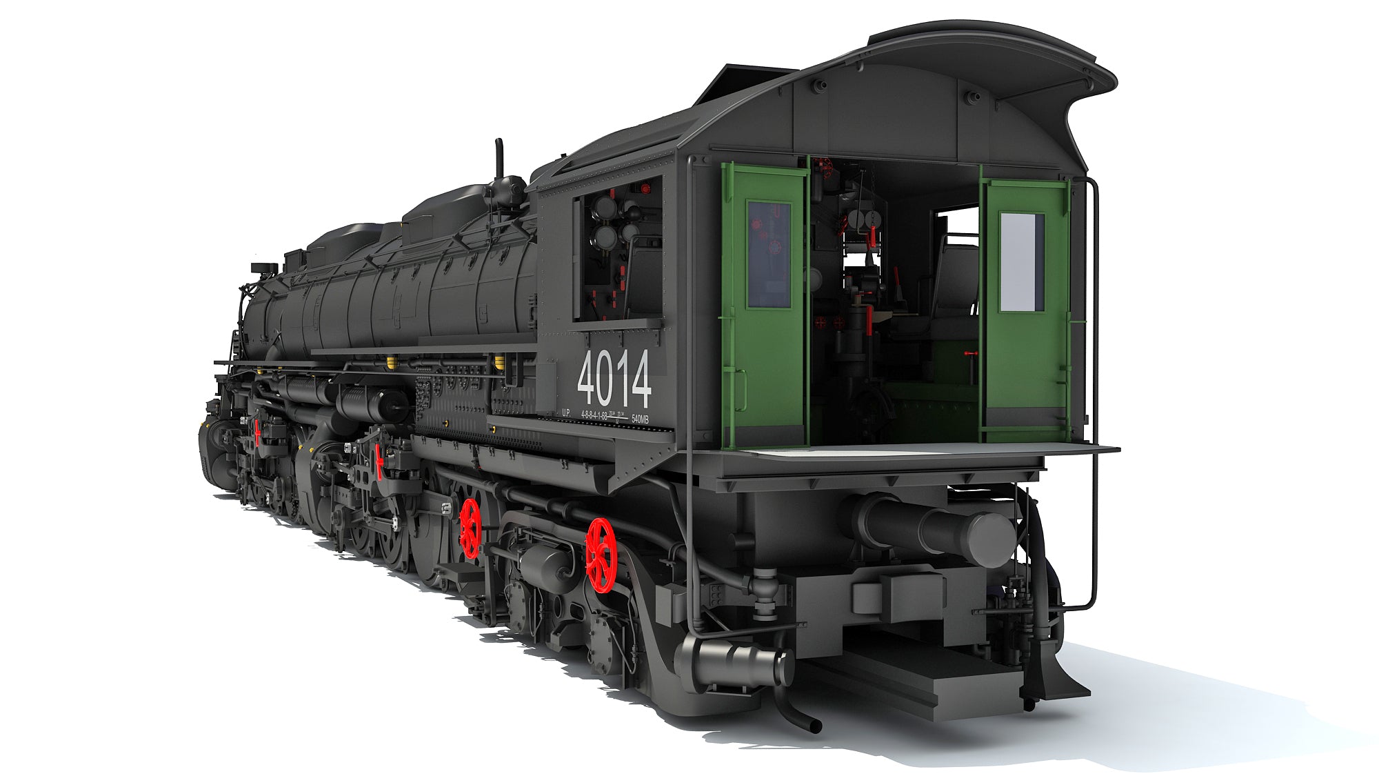 Steam Locomotive Big Boy Train