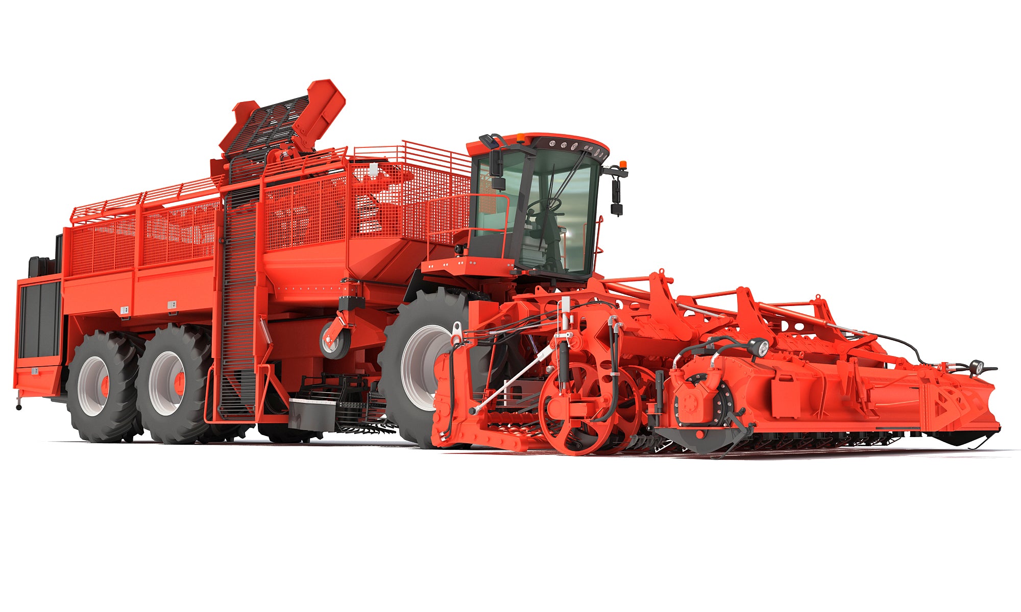 3D Models Sugar Beet Harvester