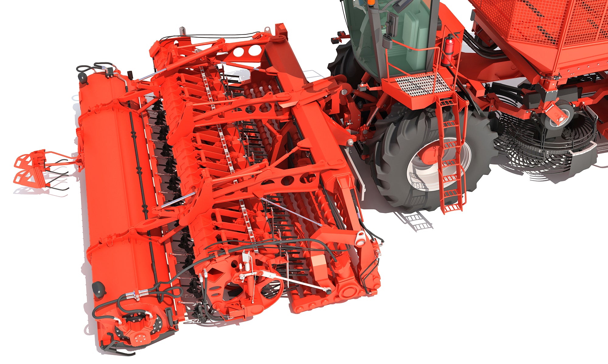 3D Models Sugar Beet Harvester