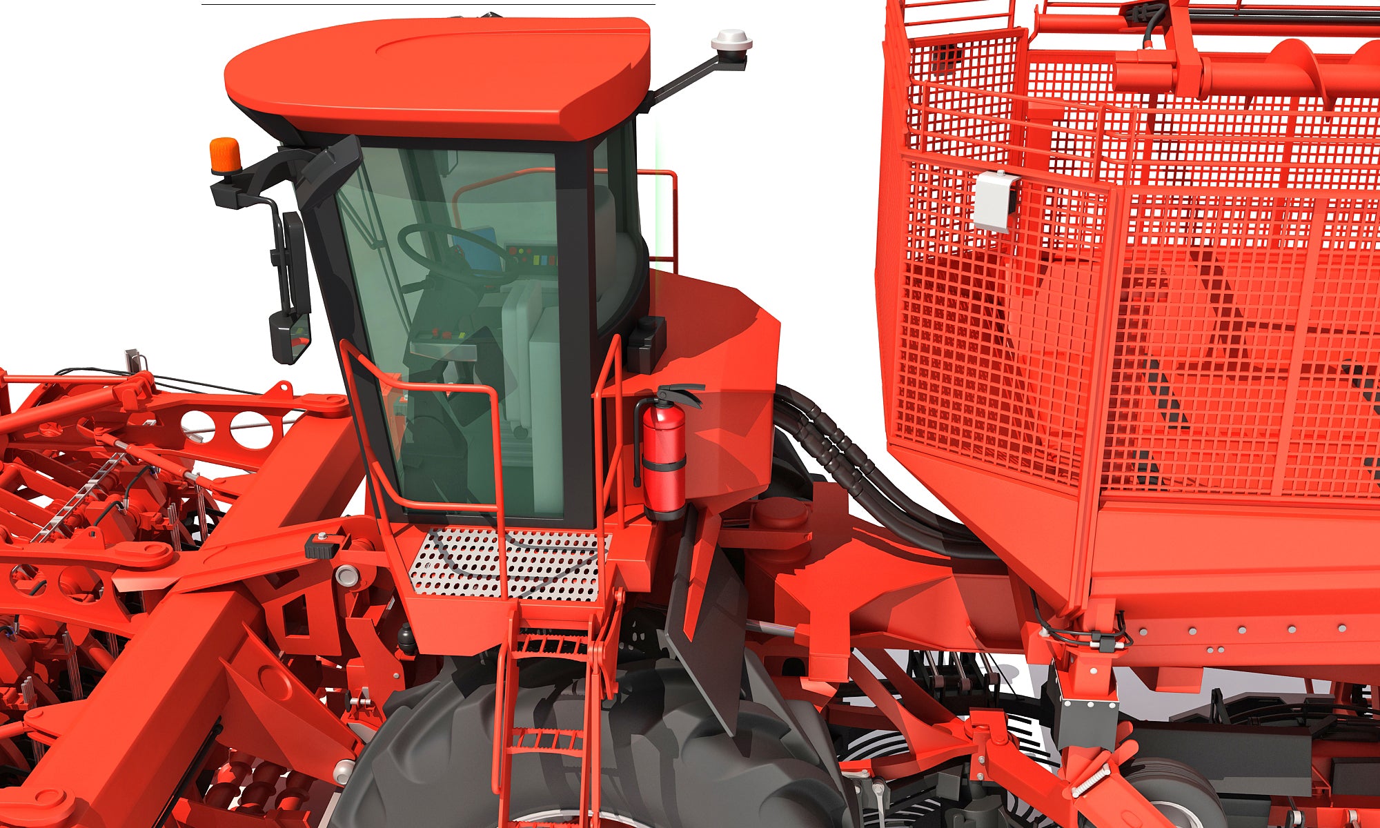 Sugar Beet Harvester 3D Model – 3D Horse