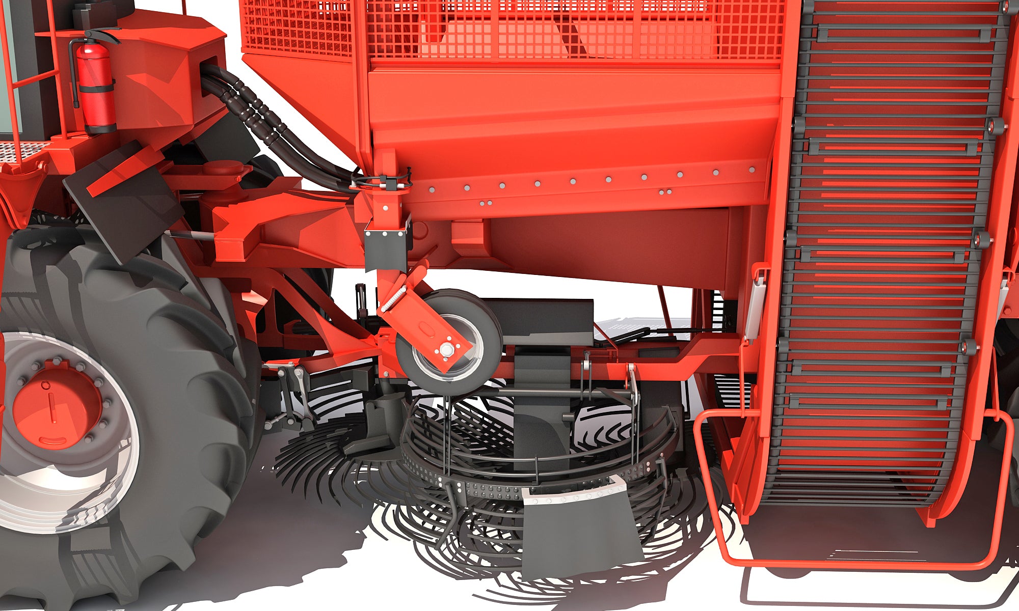 3D Models Sugar Beet Harvester