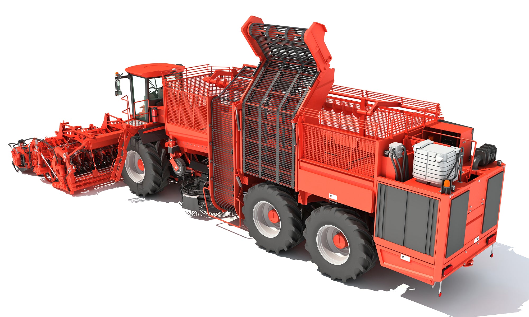 Sugar Beet Harvester 3D Model – 3D Horse