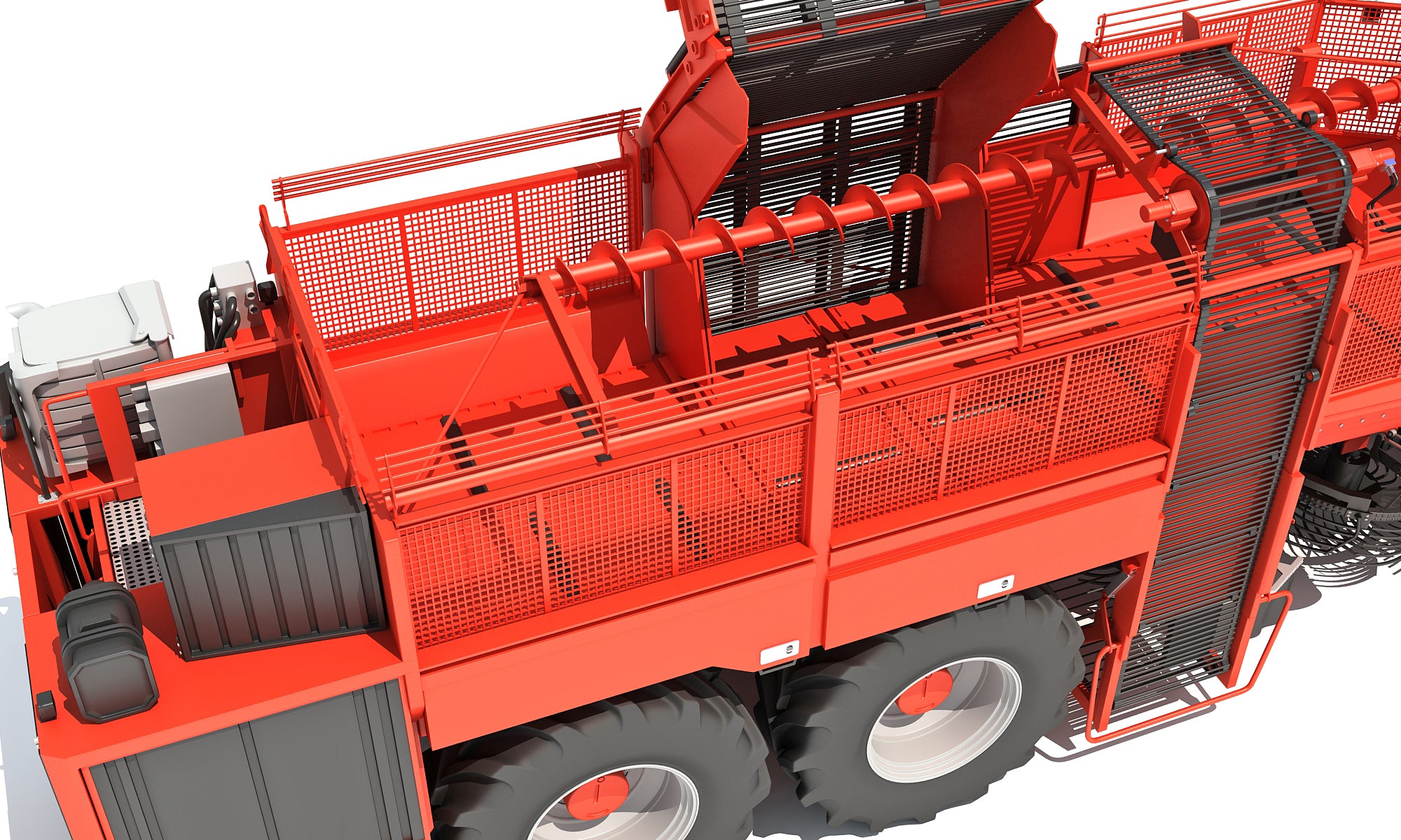 3D Models Sugar Beet Harvester