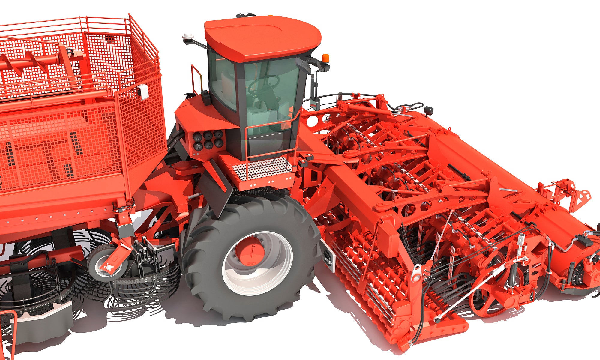 3D Models Sugar Beet Harvester