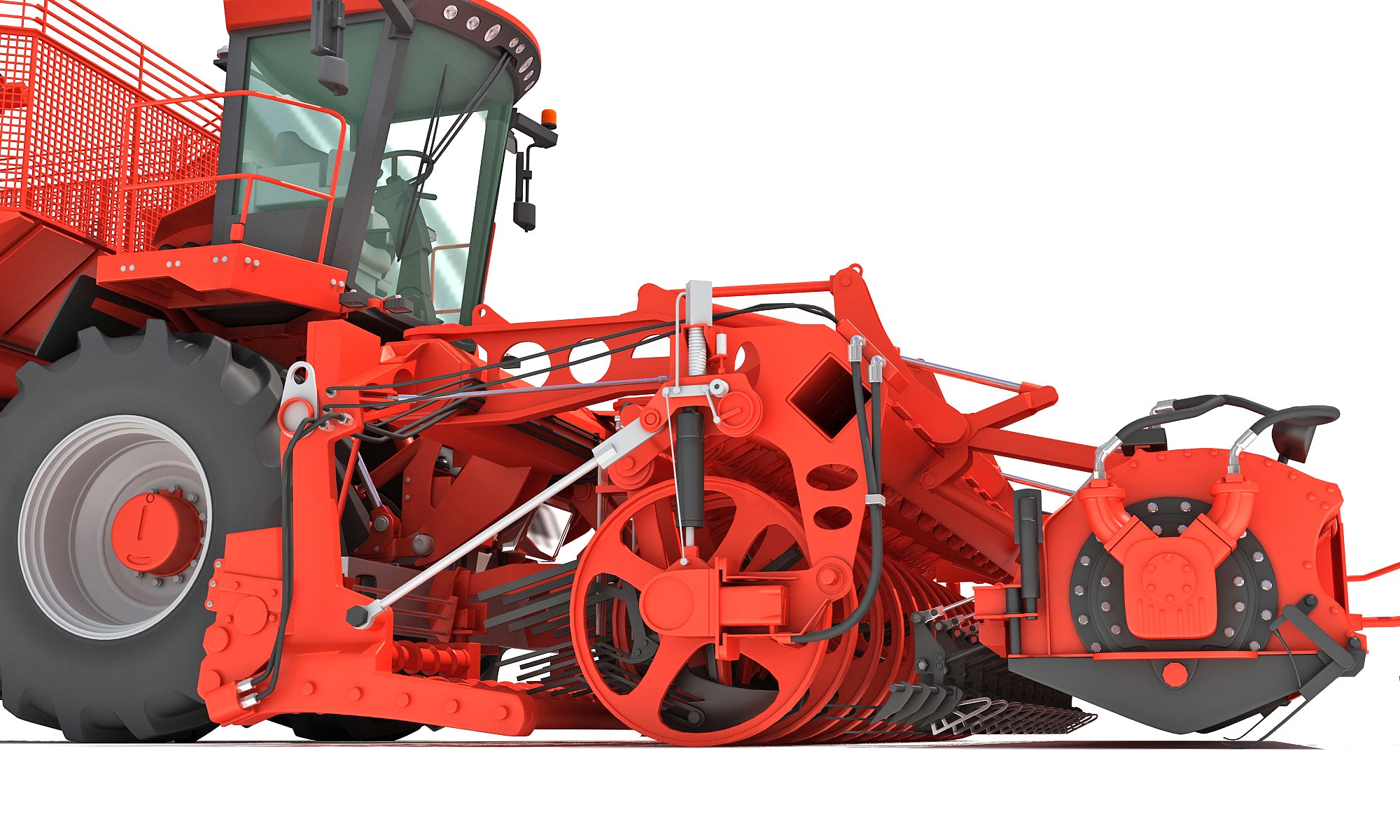 3D Models Sugar Beet Harvester