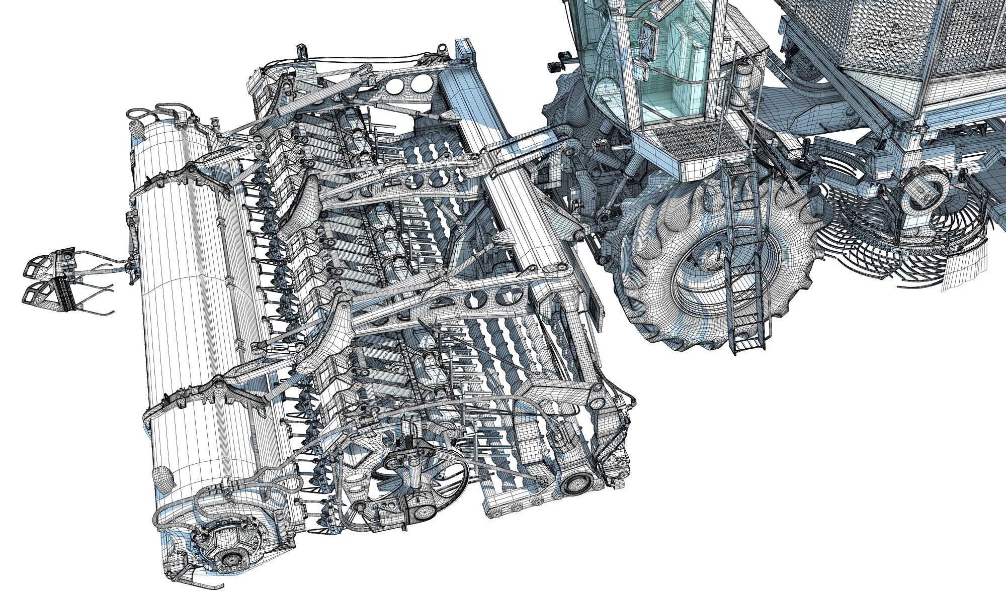 3D Models Sugar Beet Harvester