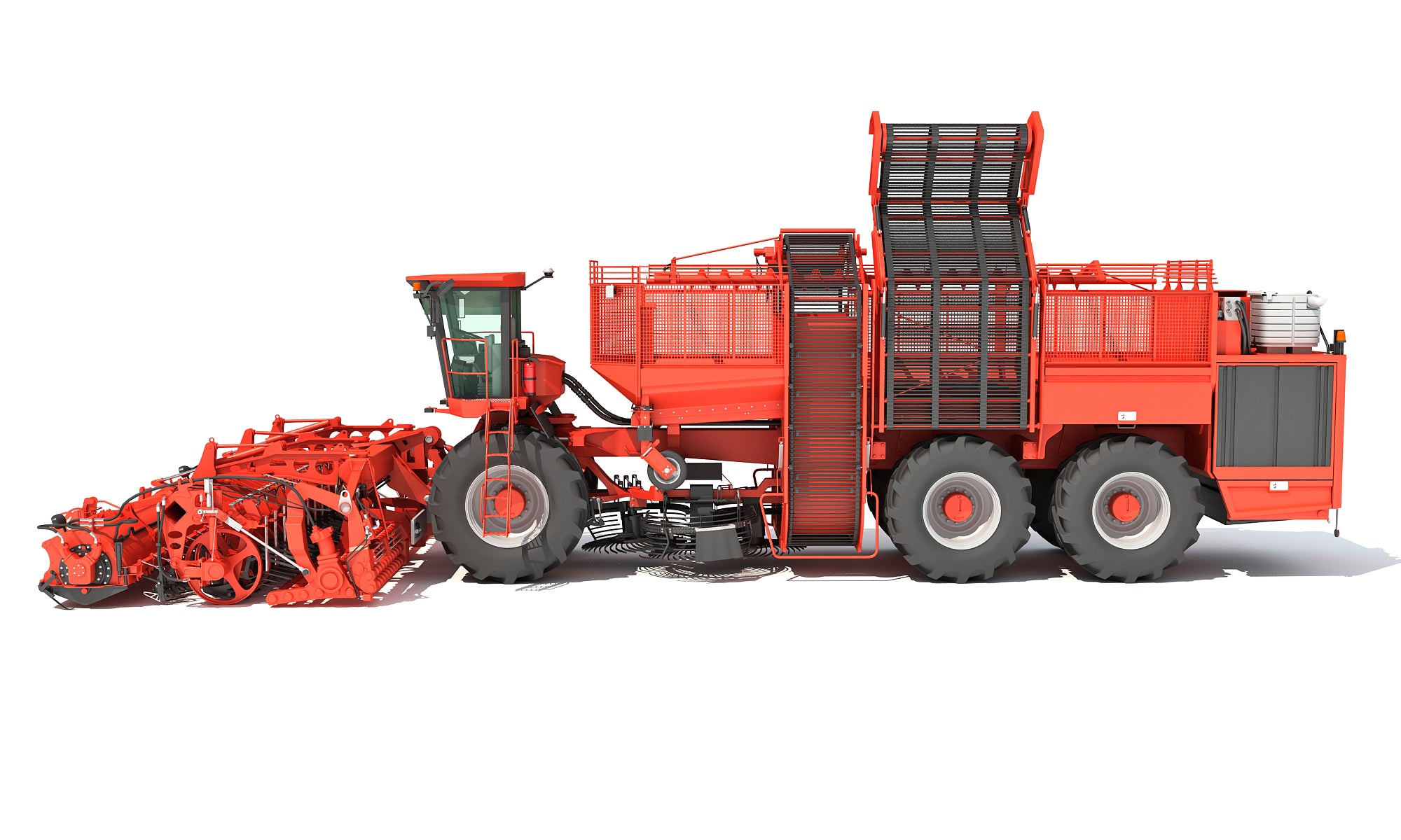 3D Models Sugar Beet Harvester