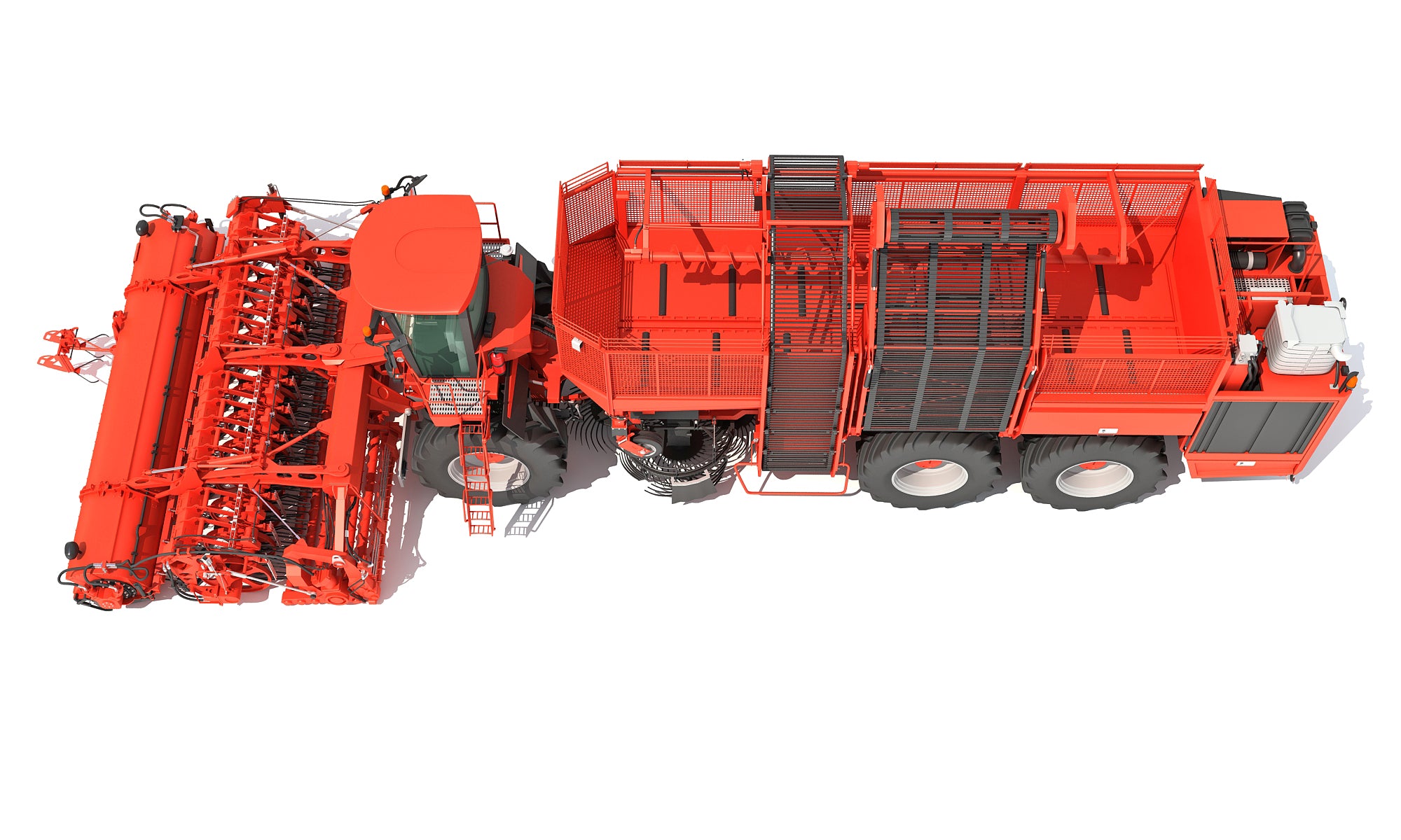 3D Models Sugar Beet Harvester