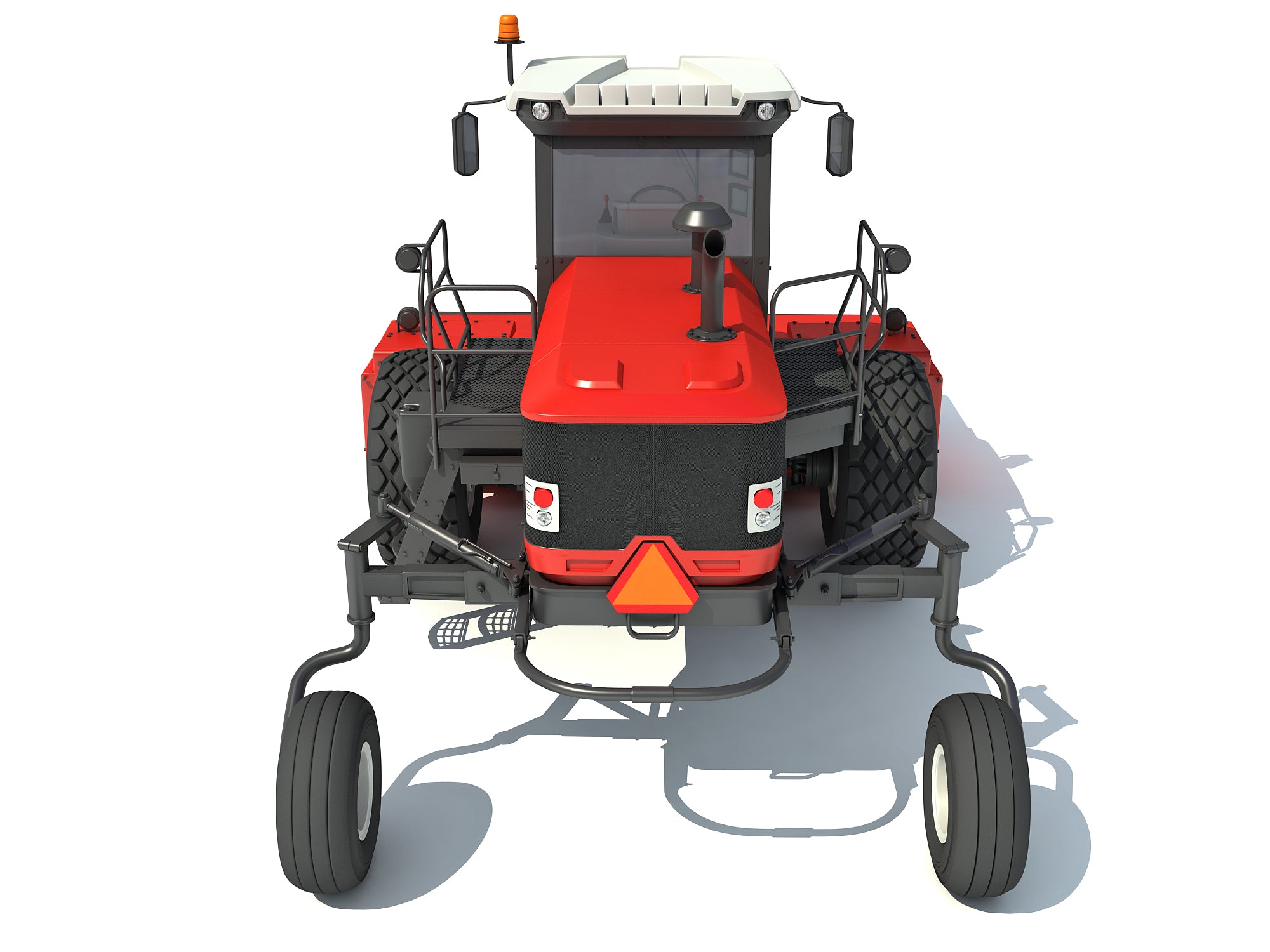 Swather Windrower 3D Model