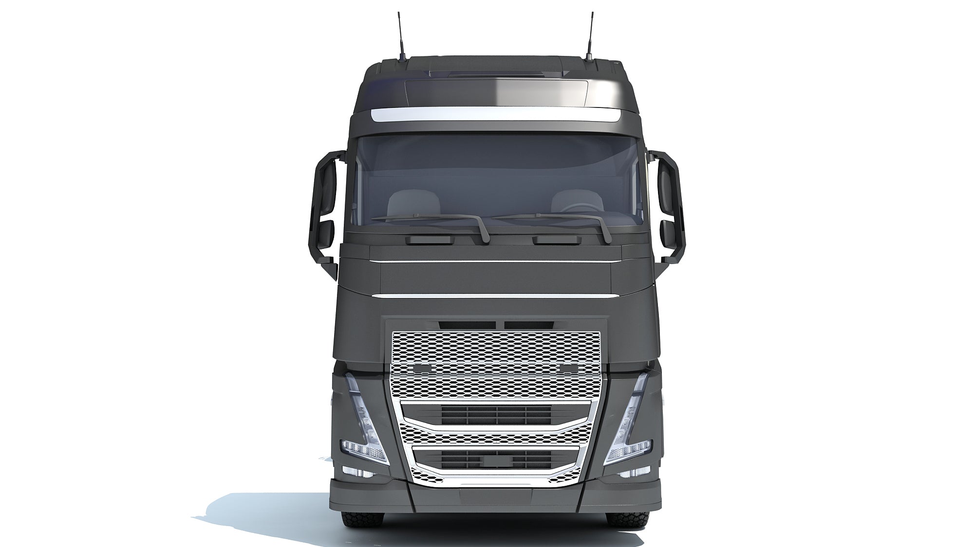 Truck with Tank Trailer