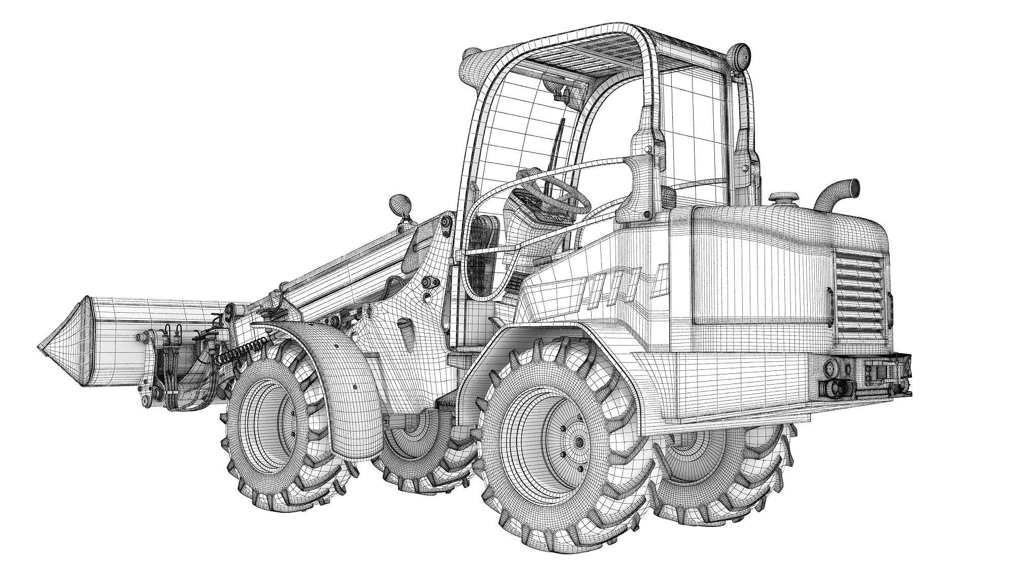 Telehandler Scoop Bucket