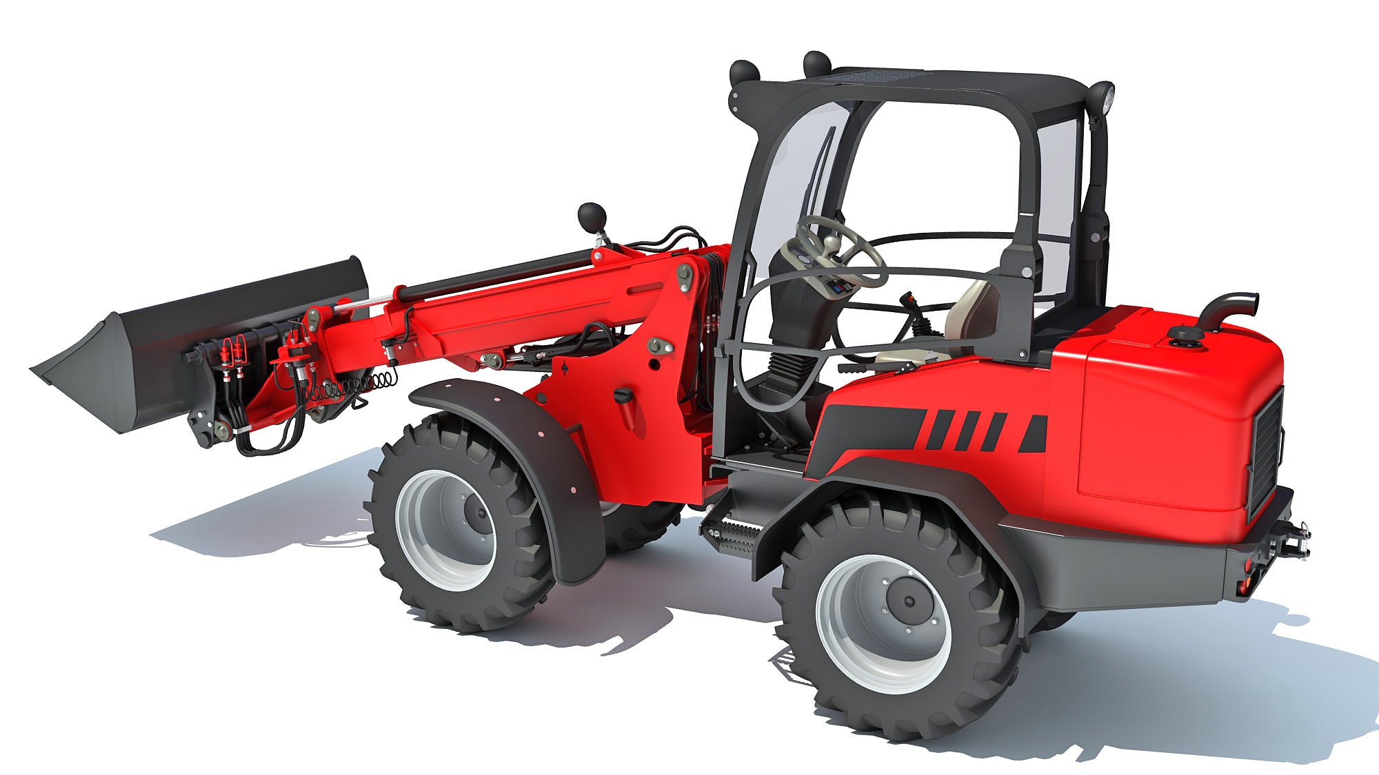 Telehandler Scoop Bucket
