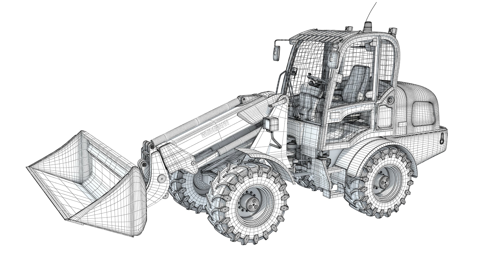 Telehandler Scoop Bucket