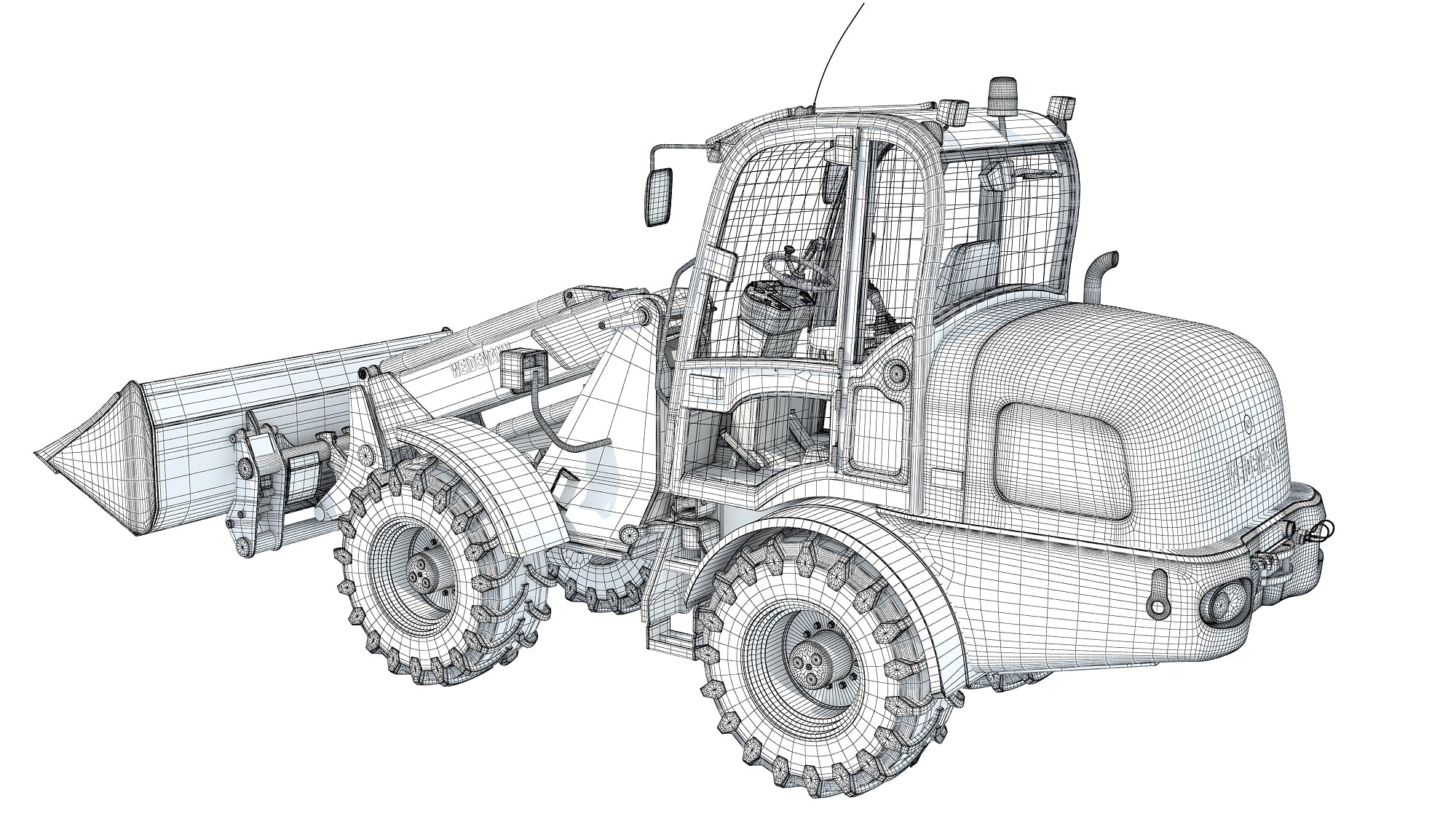 Telehandler Scoop Bucket
