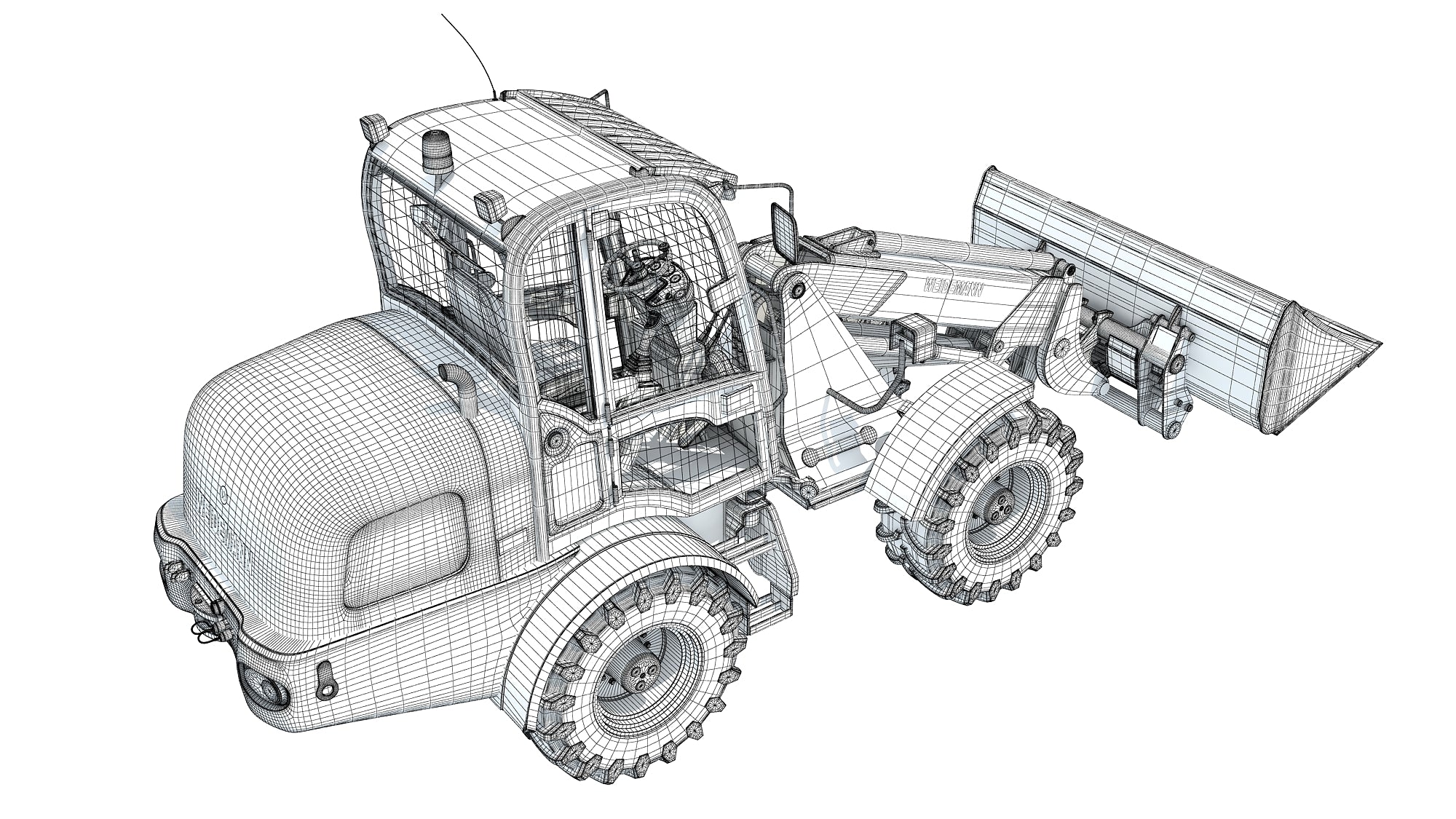 Telehandler Scoop Bucket