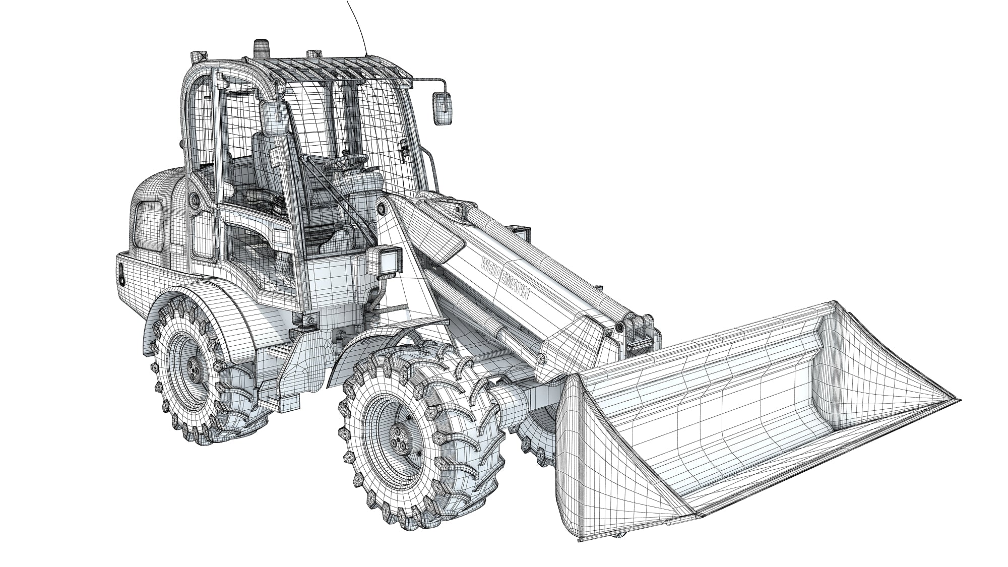 Telehandler Scoop Bucket