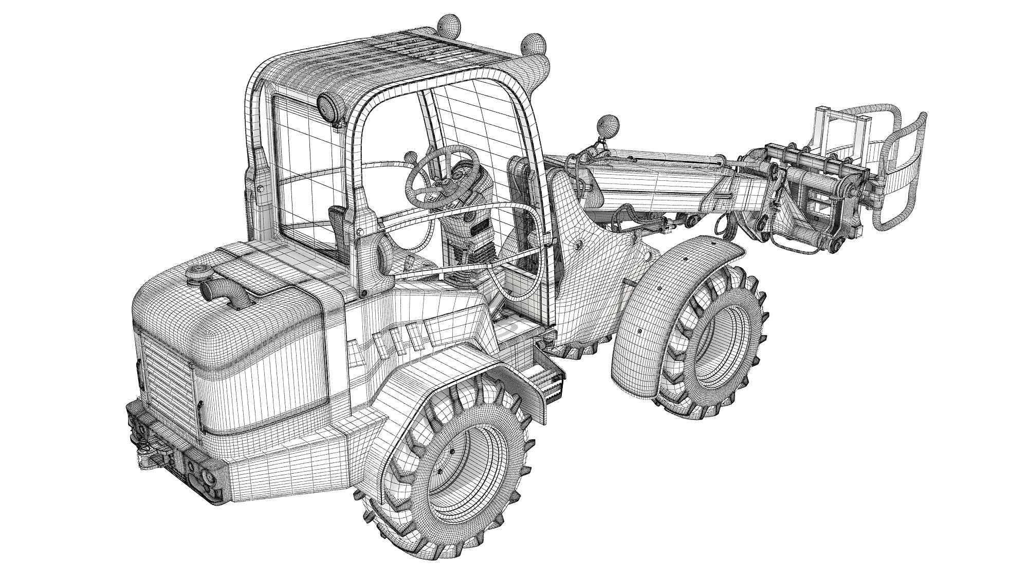 Telescopic Handler Forklift