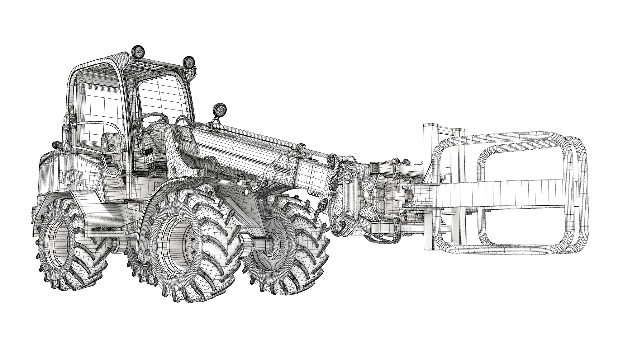 Telescopic Handler Forklift