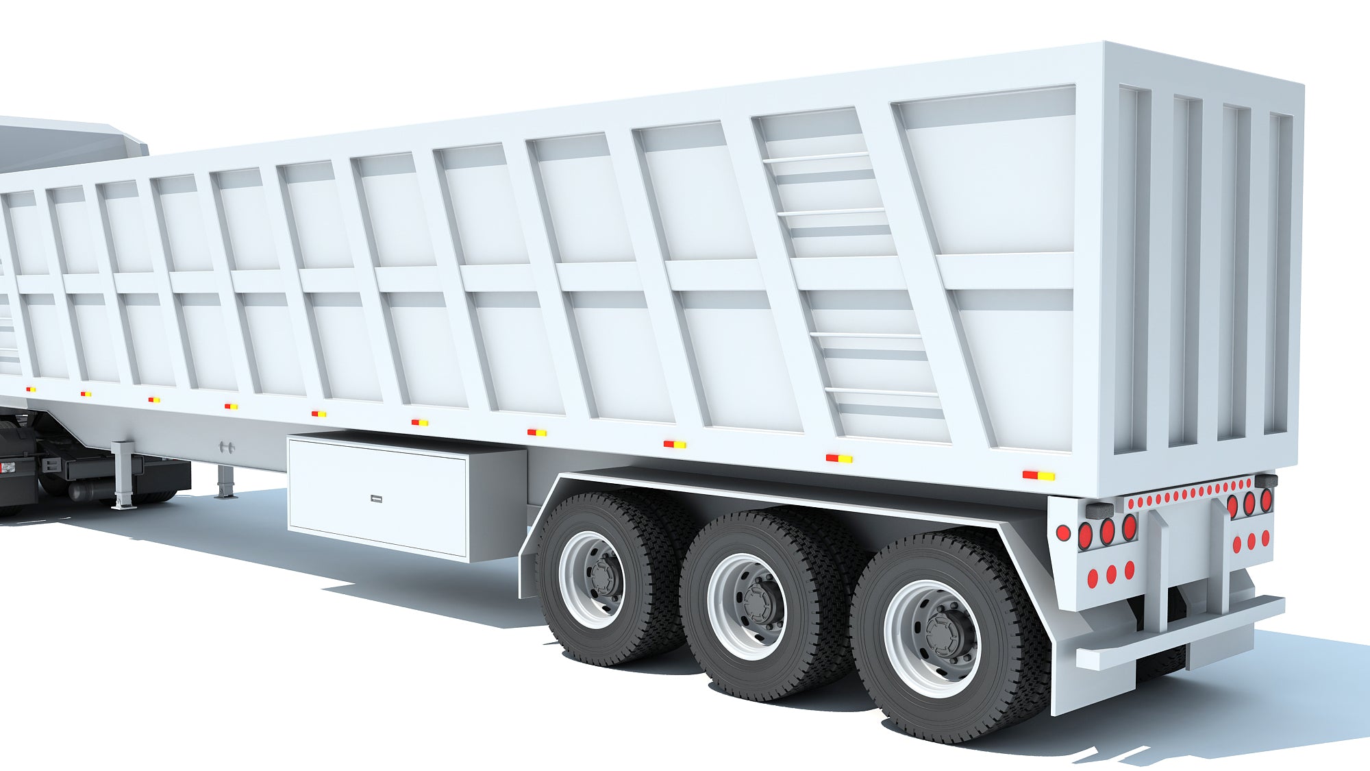 Truck with Tipper Trailer