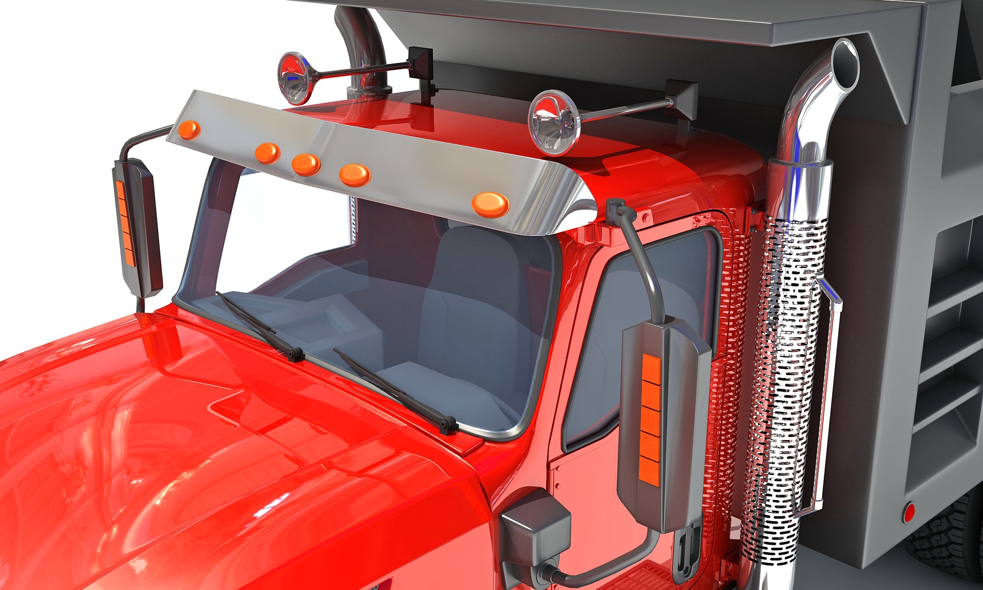 Tipper Truck 3D Model