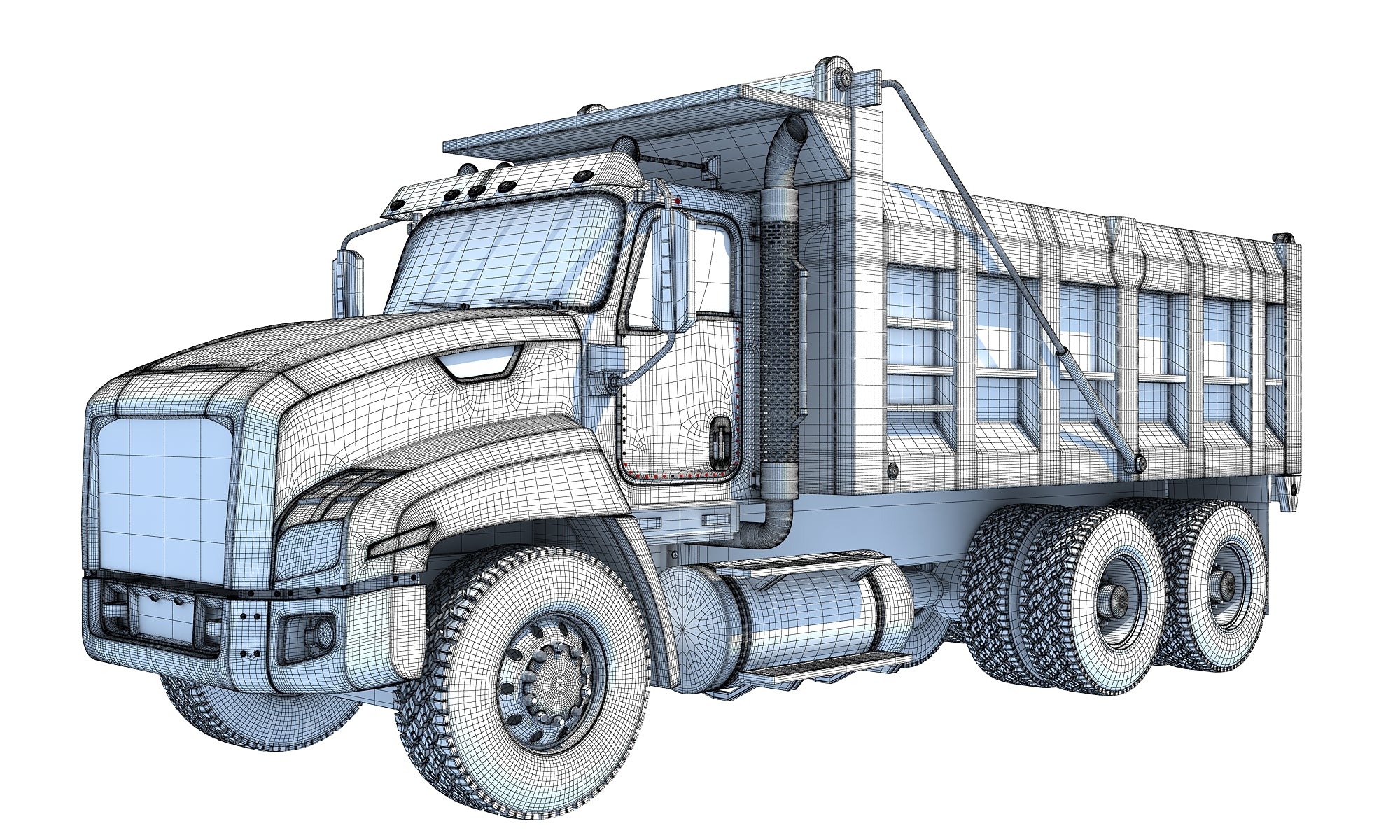 Tipper Truck 3D Model
