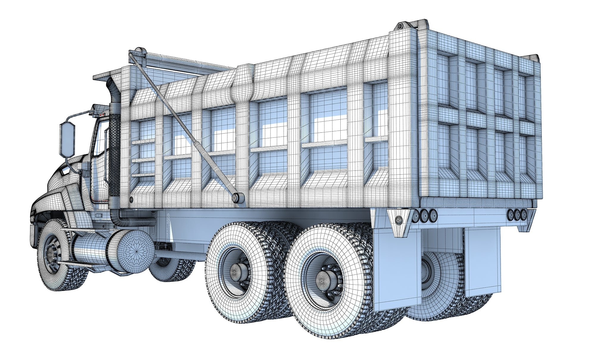Tipper Truck 3D Model
