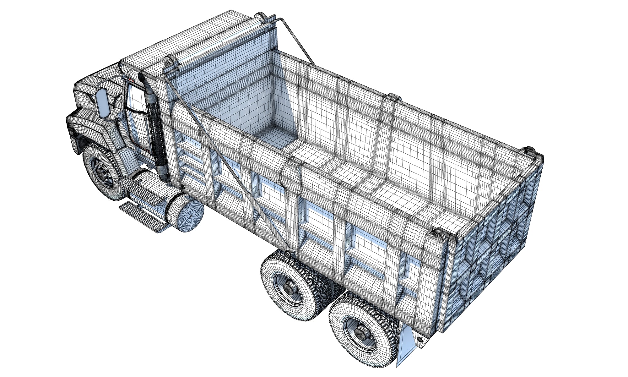 Tipper Truck 3D Model
