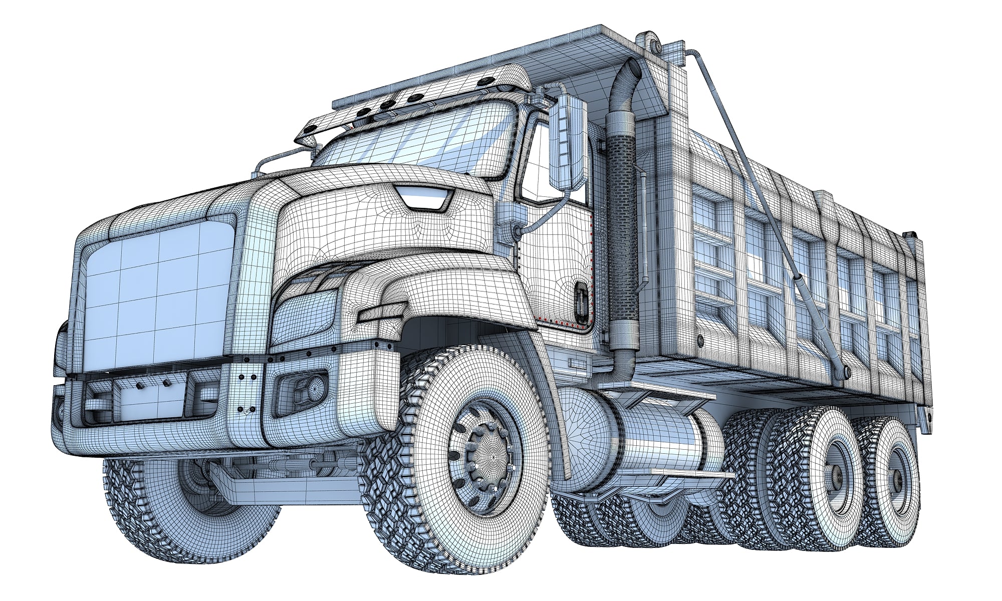Tipper Truck 3D Model
