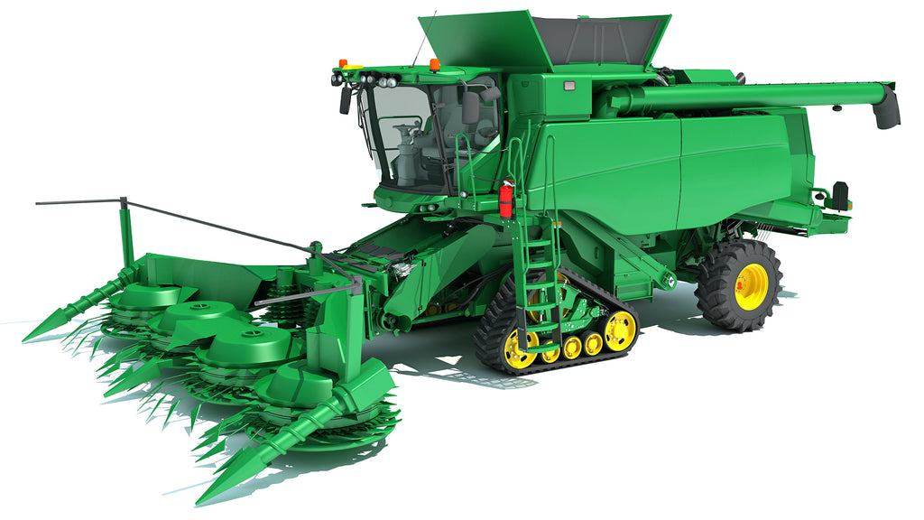 Tracked Combine Harvester