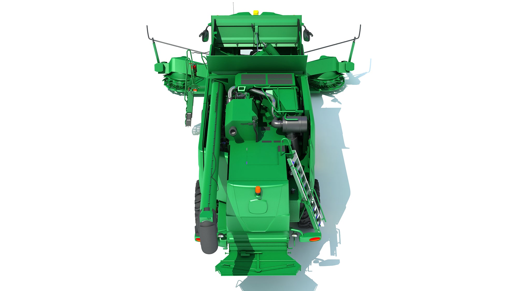 Tracked Combine Harvester