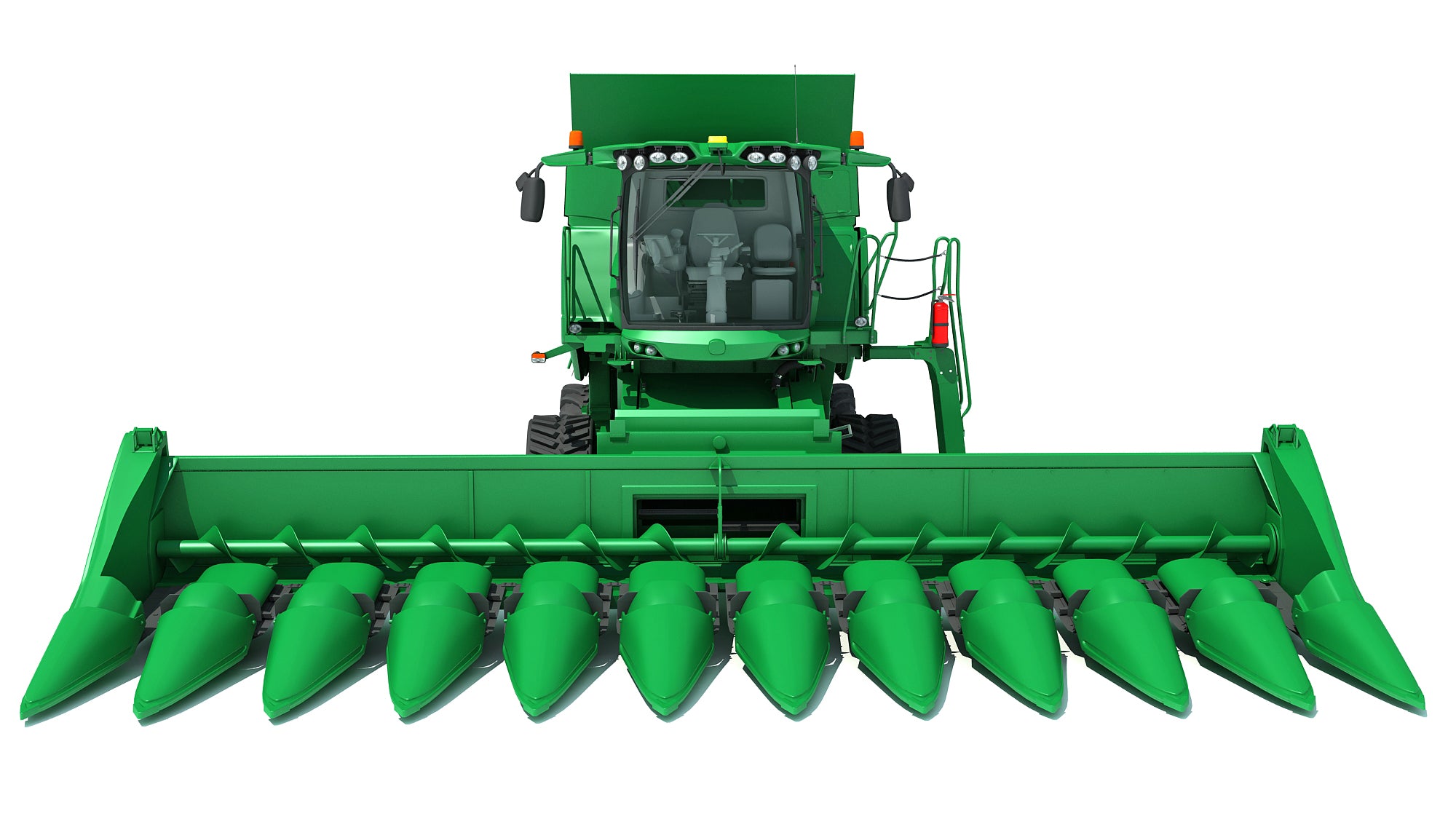 Tracked Combine Harvester
